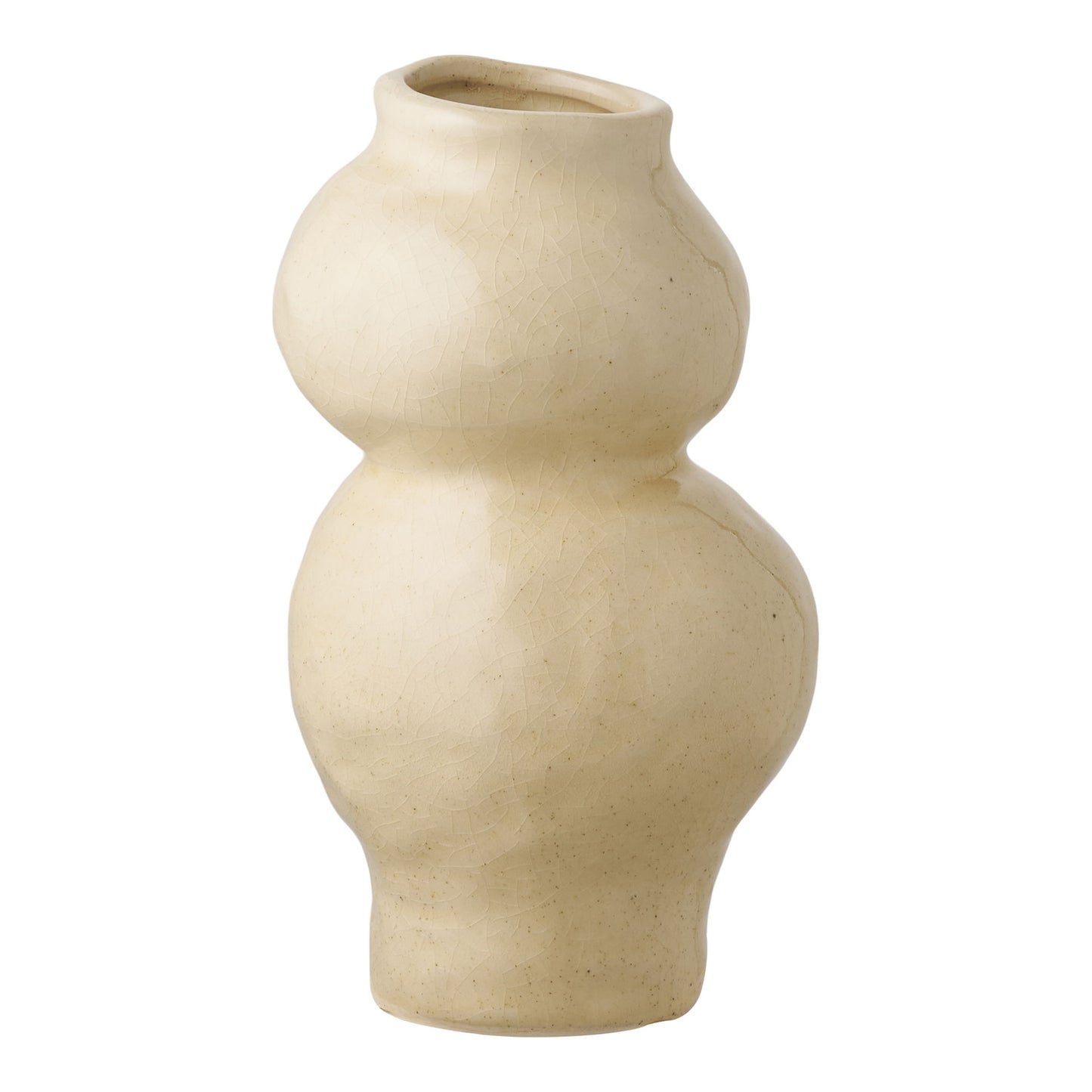 Vase - Vase, Keramik, Beige Ø10,5X19,5 Cm ⎮ 5713917036059 ⎮ 4441803