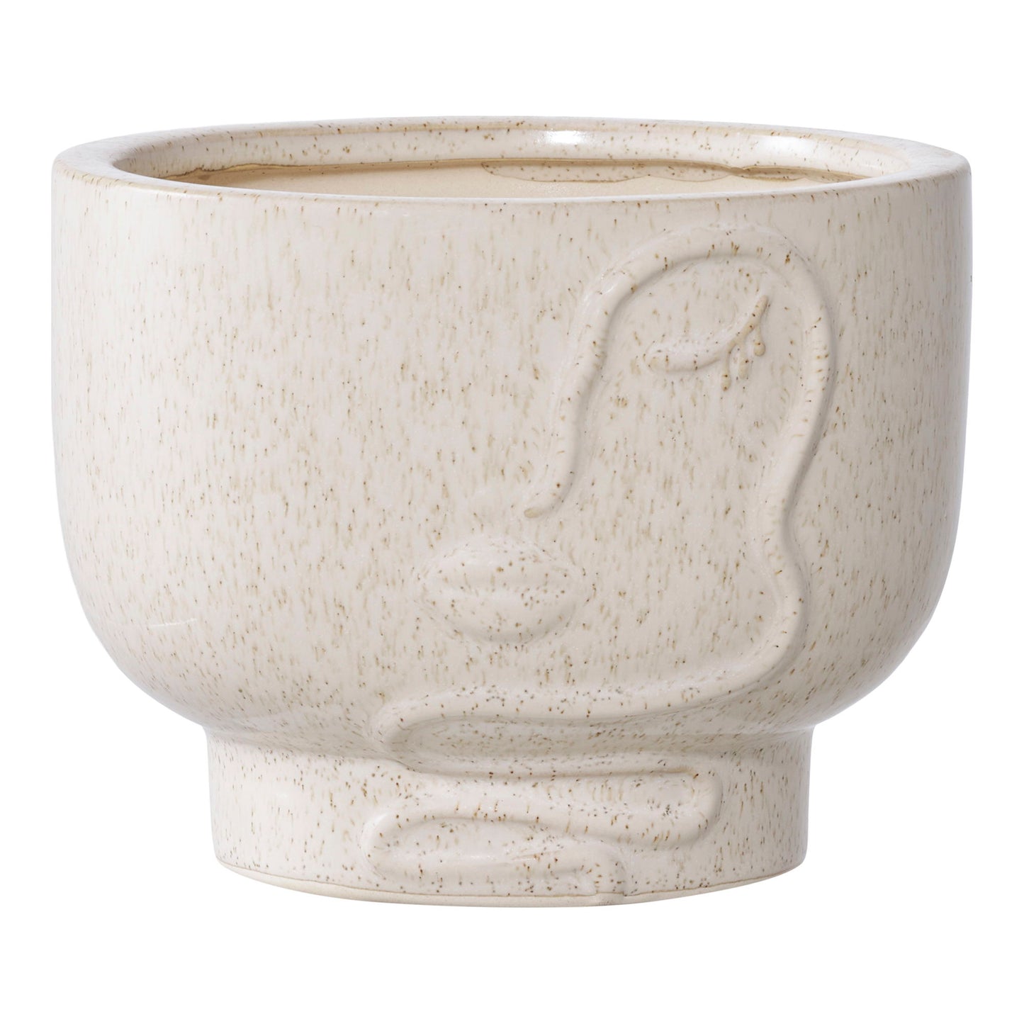 Urtepotte - Urtepotte, Keramik, Beige Ø15X12 Cm ⎮ 5713917032563 ⎮ 4451213