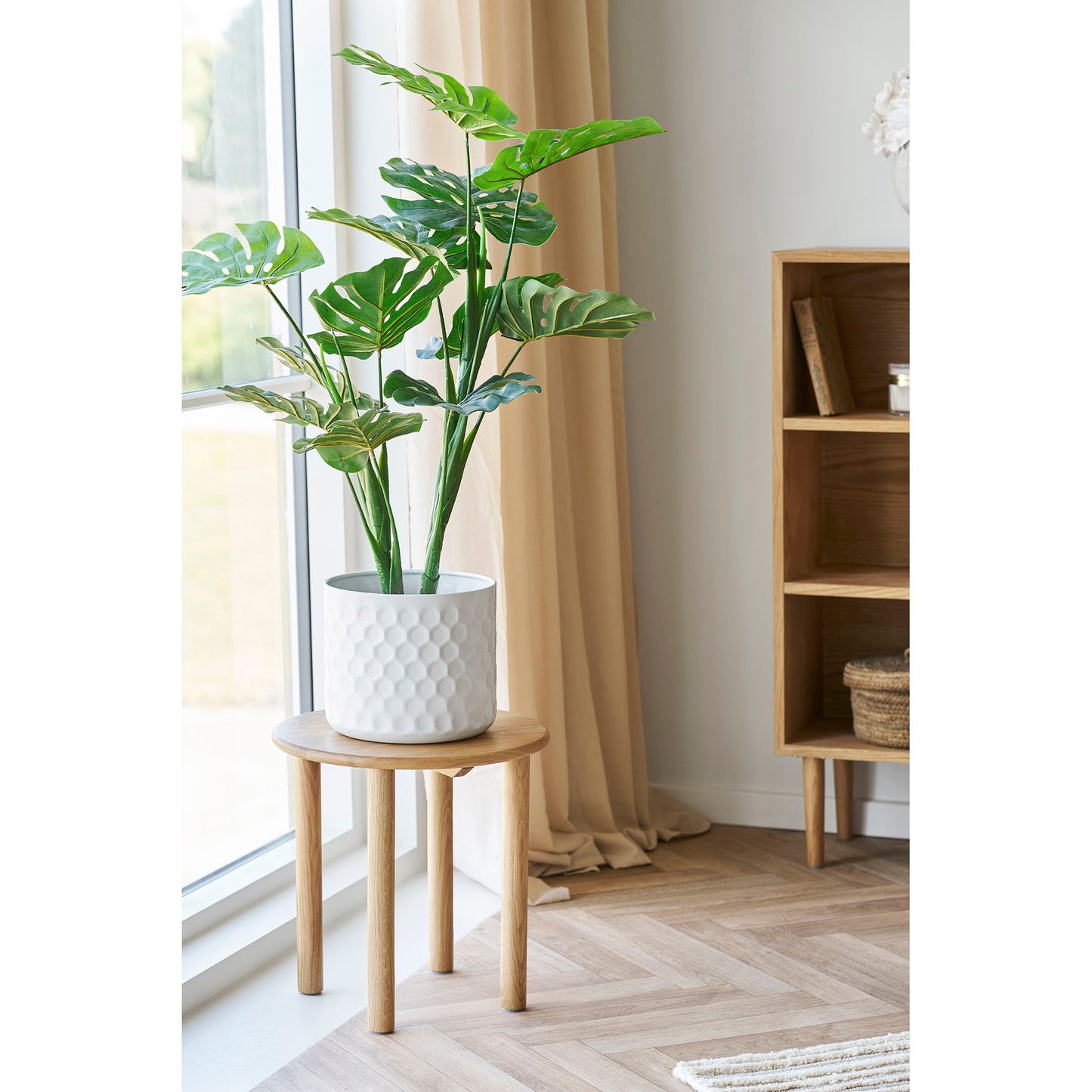 Urtepotte - Urtepotte, Stål, Hvid Ø24,5X21 Cm ⎮ 5713917035717 ⎮ 4451300