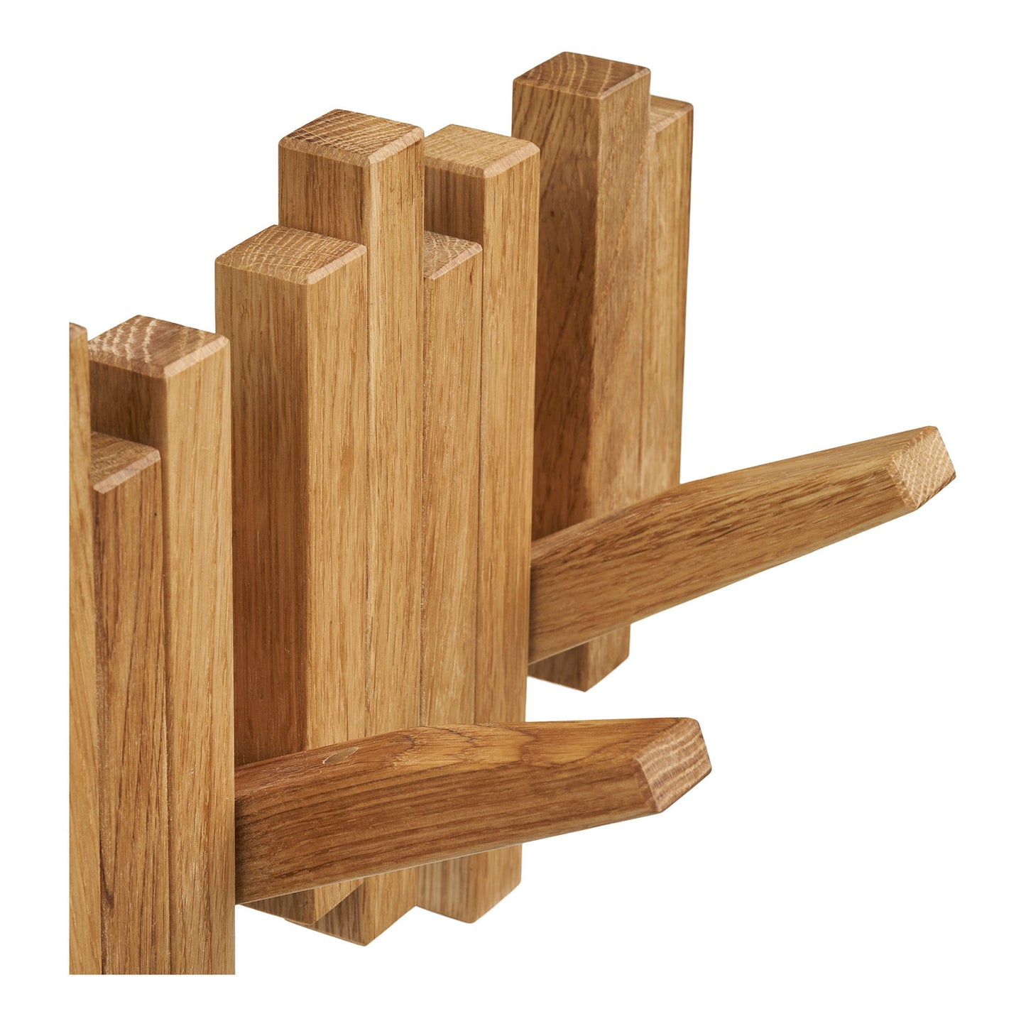 Caltra Knagerække - Knagerække, Egetræ, Natur 3X40X18 Cm ⎮ 5713917039739 ⎮ 4494055