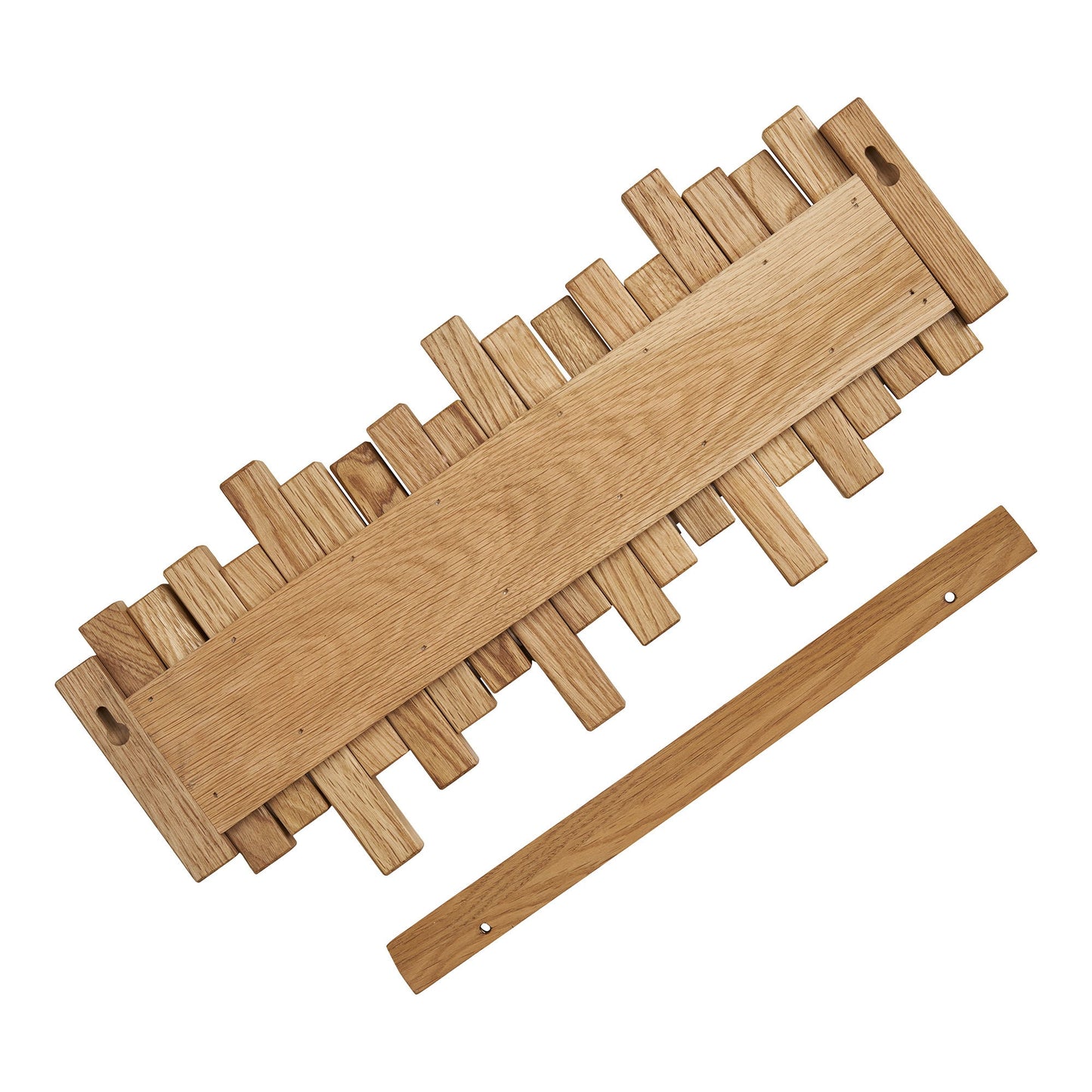 Caltra Knagerække - Knagerække, Egetræ, Natur 3X40X18 Cm ⎮ 5713917039739 ⎮ 4494055