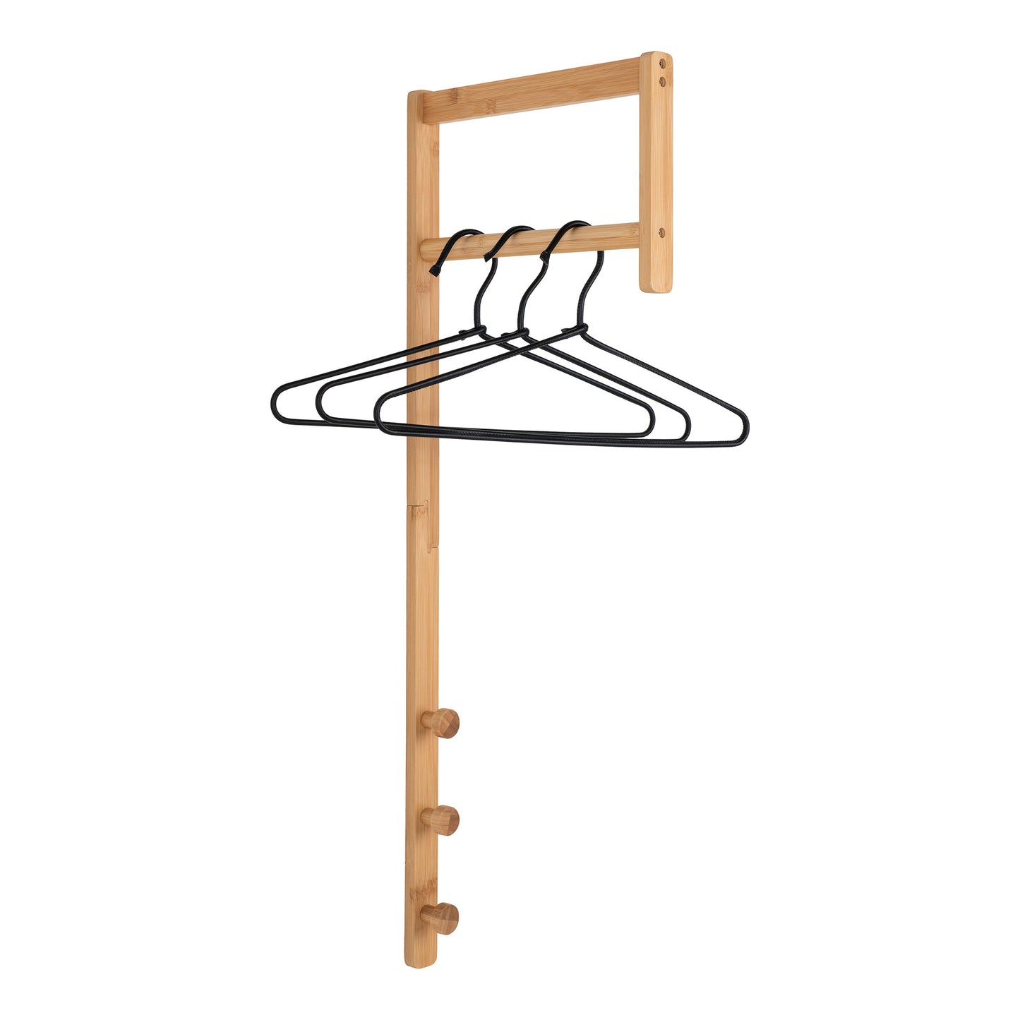 Trento Tøjstativ - Tøjstativ, Bambus, Natur 3X30X82 Cm ⎮ 5713917024278 ⎮ 4494085