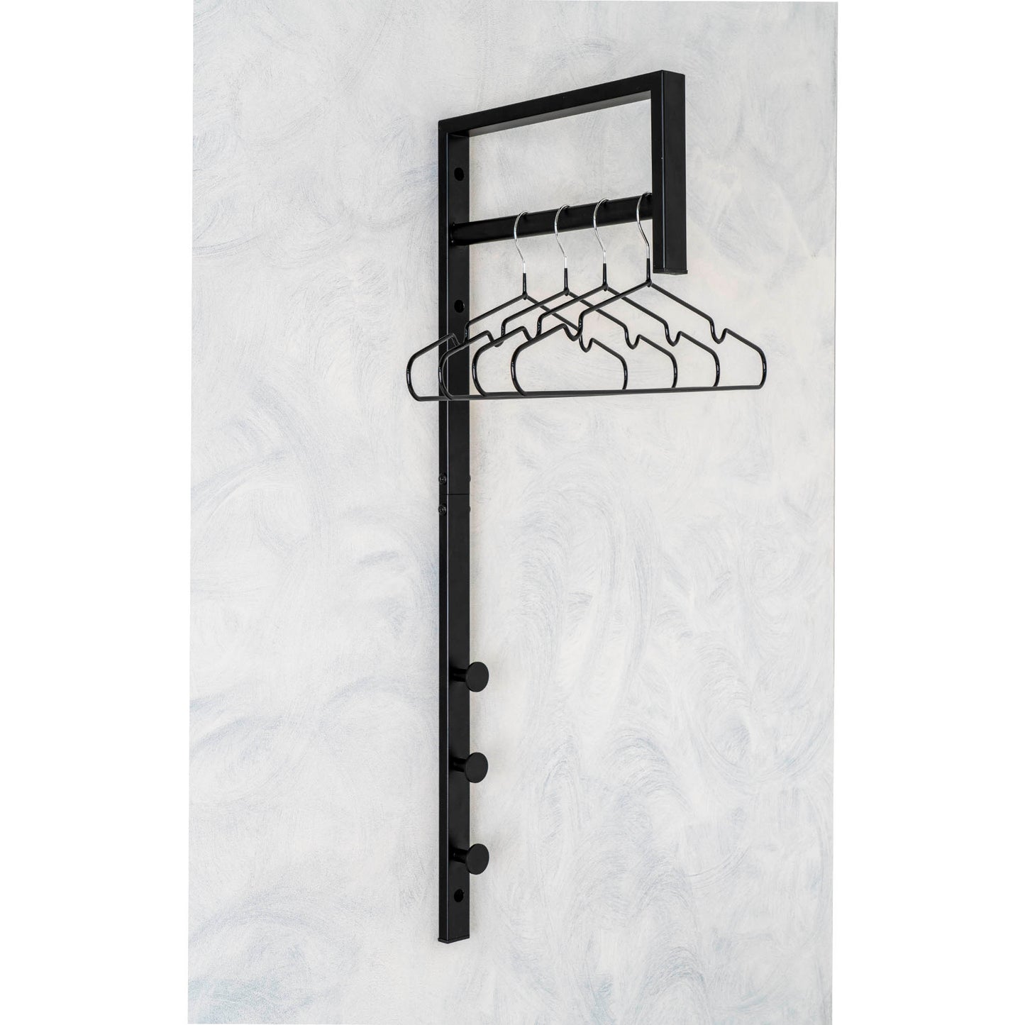 Trento Tøjstativ - Tøjstativ, Metal, Sort 3X30X82 Cm ⎮ 5713917005277 ⎮ 4494090
