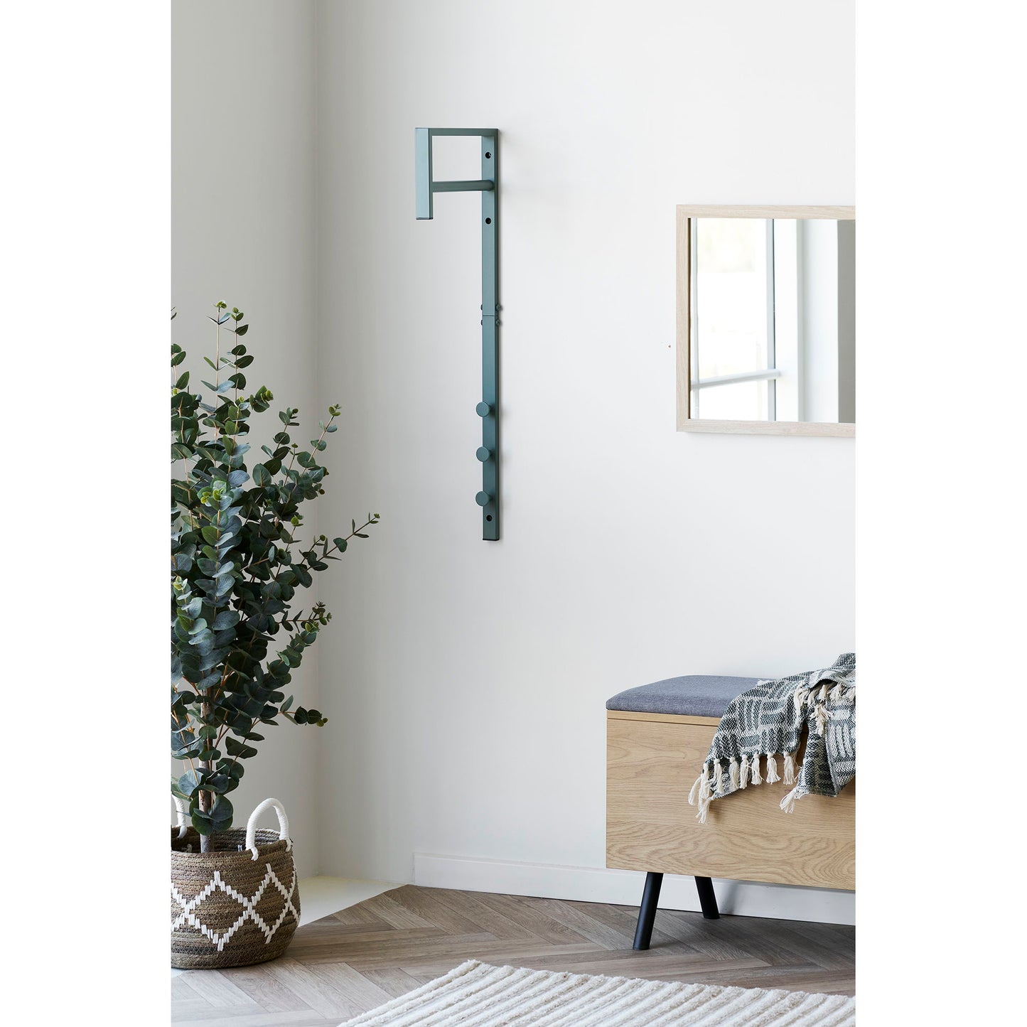 Trento Tøjstativ - Tøjstativ, Metal, Grøn 3X30X82 Cm ⎮ 5713917039685 ⎮ 4494096