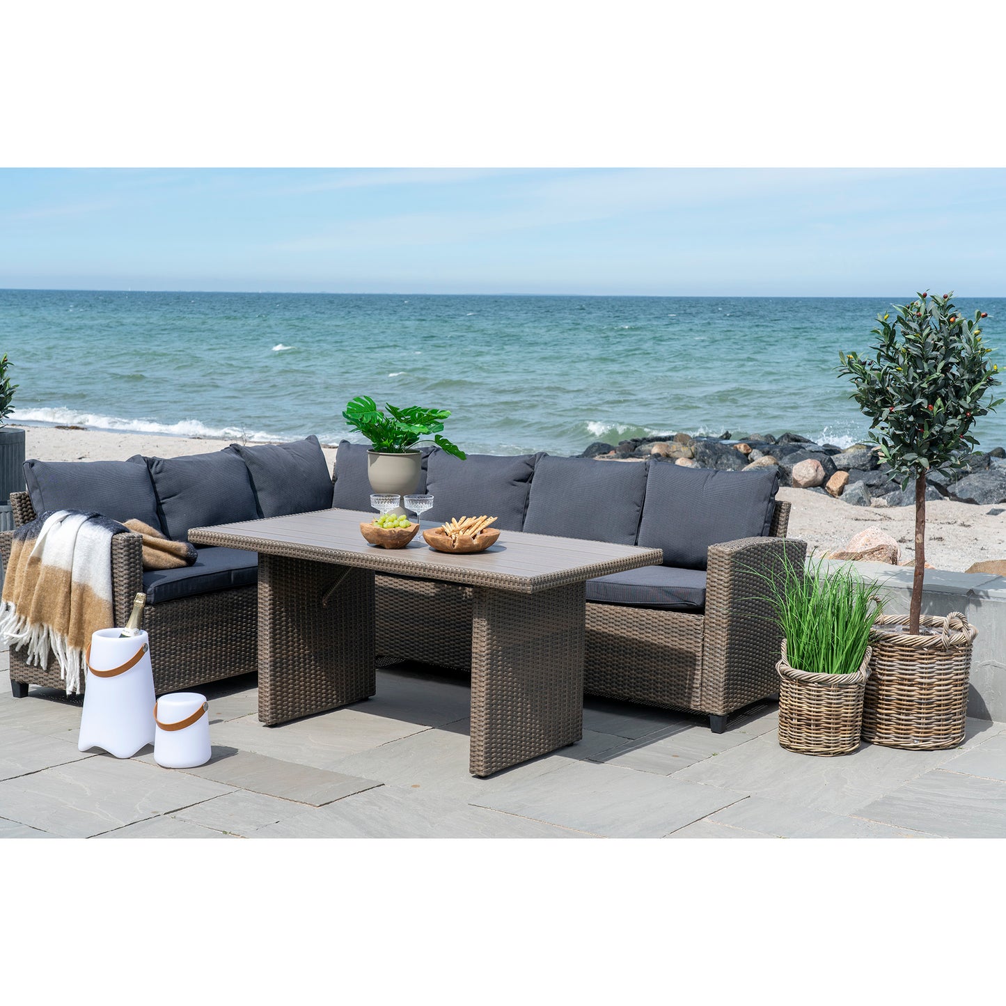 Rio Skål - Skål, Teak, Natur Ø30X10 Cm ⎮ 5713917006144 ⎮ 4501011