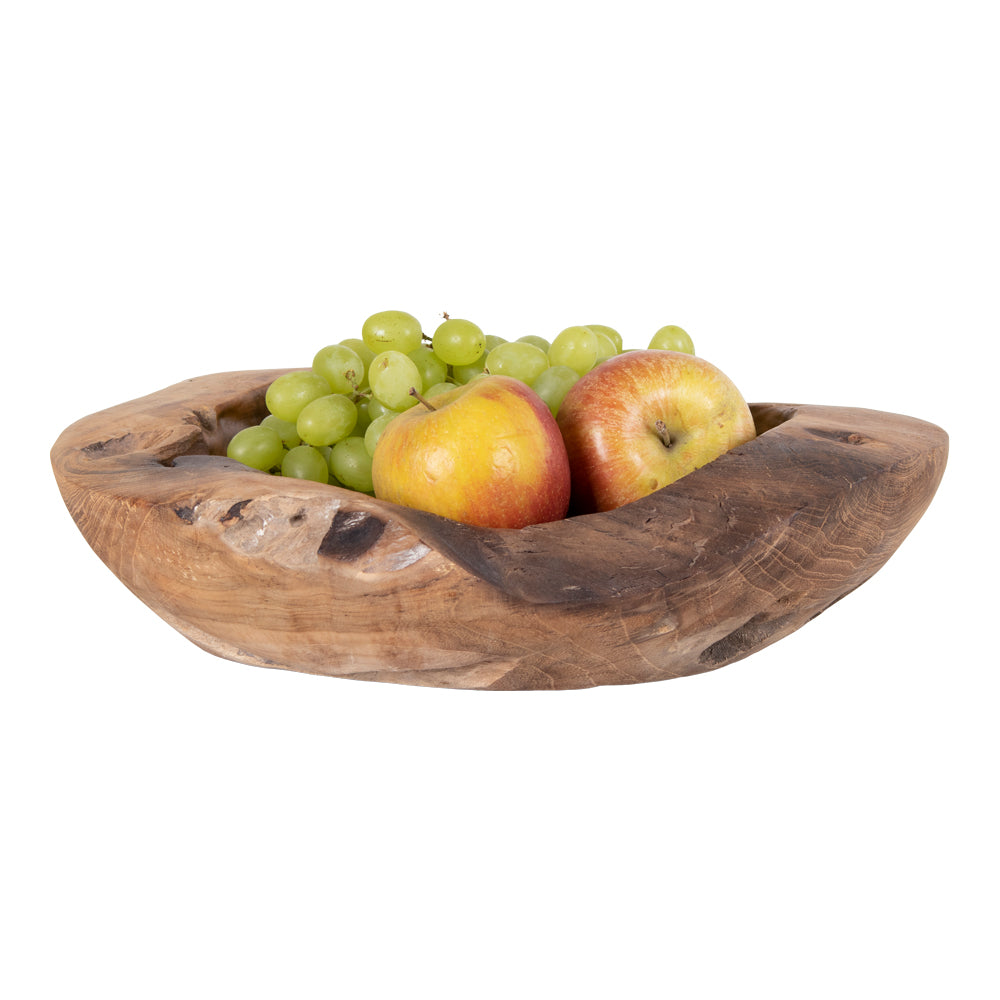 Rio Skål - Skål, Teak, Natur Ø30X10 Cm ⎮ 5713917006144 ⎮ 4501011
