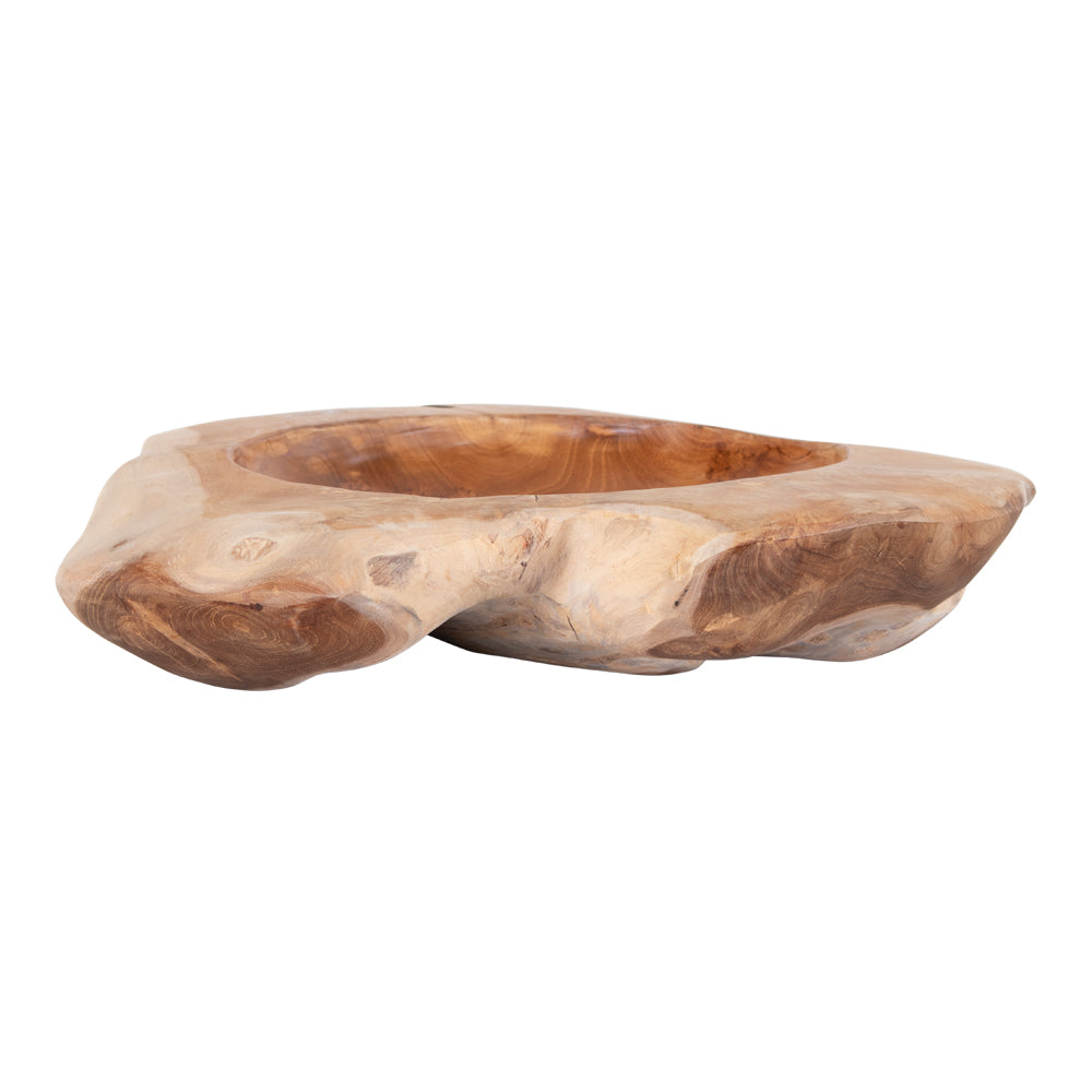 Rio Skål - Skål, Teak, Natur Ø40X12 Cm ⎮ 5713917006168 ⎮ 4501012