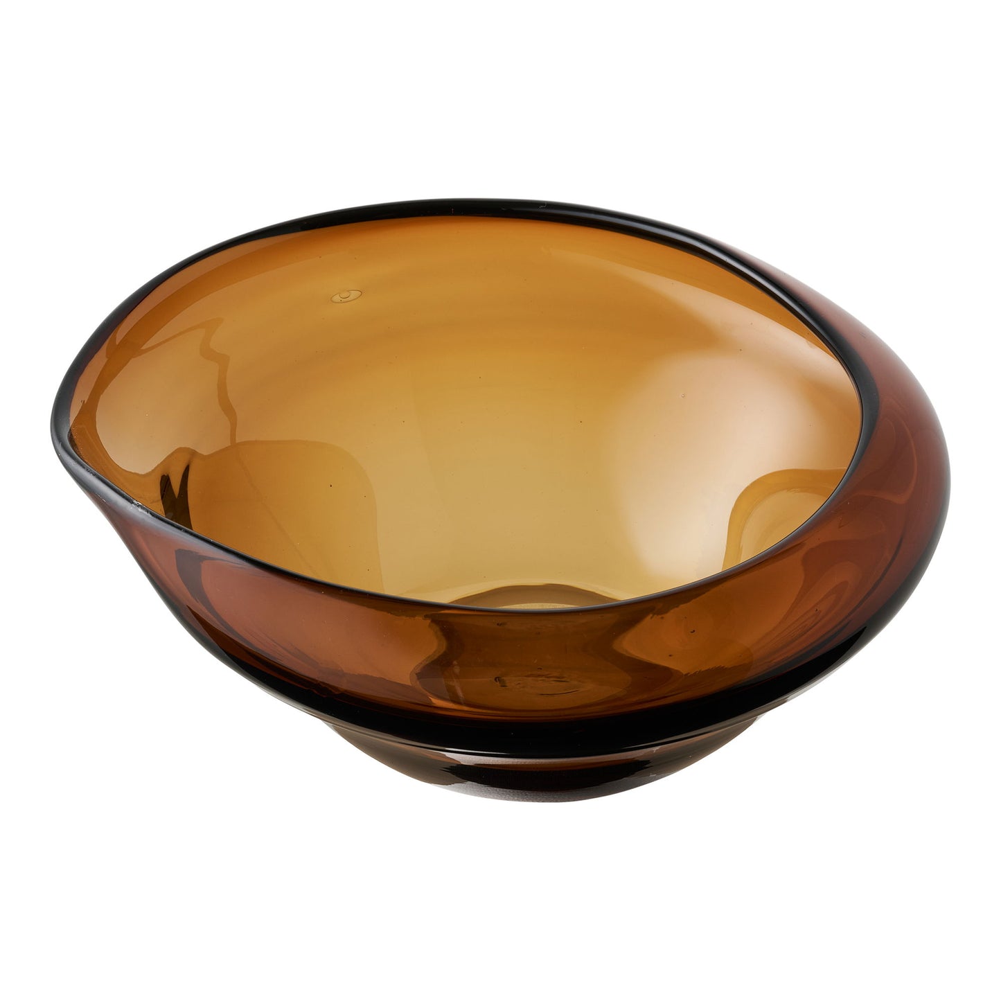 Skål - Skål, Mundblæst Glas, Smoked Brun 29X26X11 Cm ⎮ 5713917035946 ⎮ 4501360