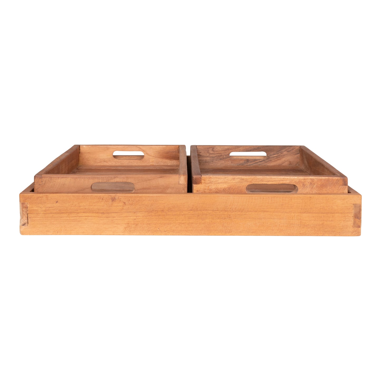 Faro Bakke, Sæt Af 3 - Bakke, Teak, Natur Sæt Af 3 ⎮ 5713917006267 ⎮ 4601020