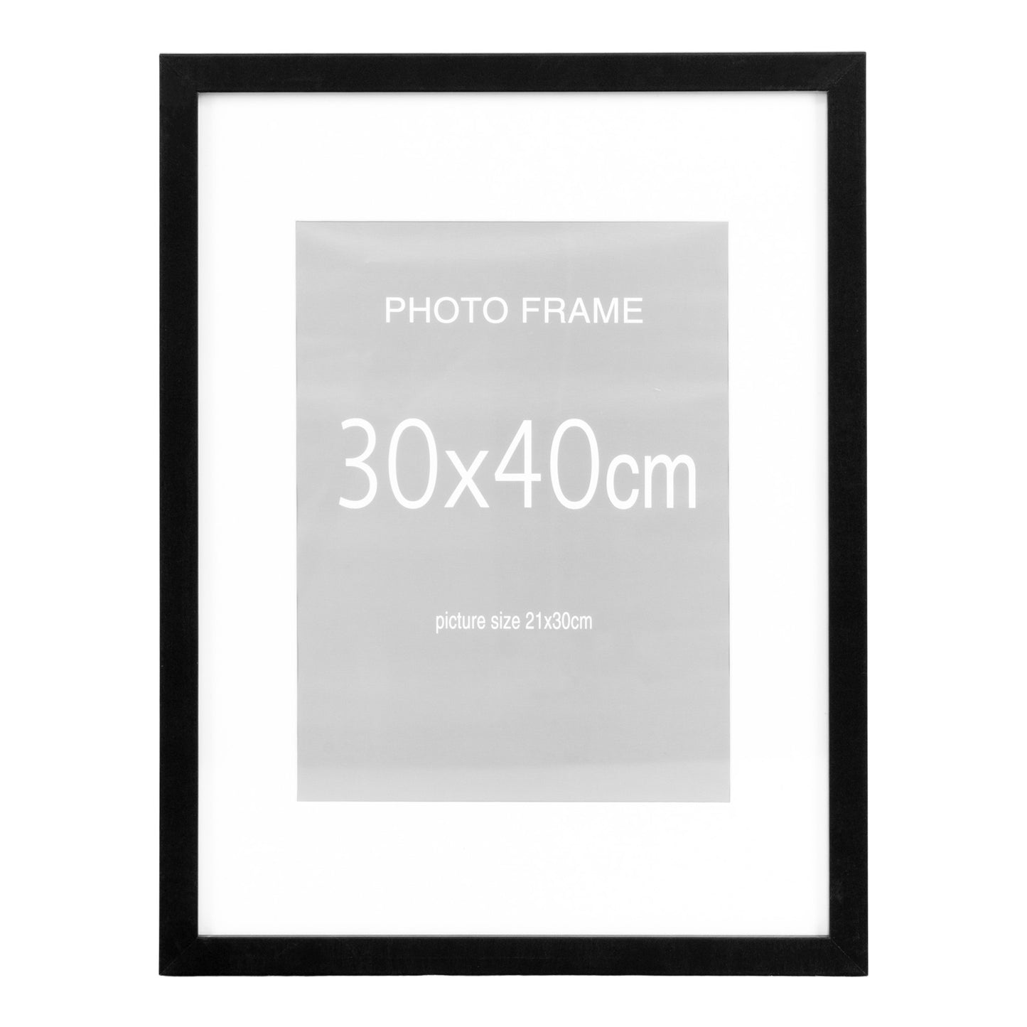 Marbella Ramme Display - Ramme Display, 7 Stk. Sort Og 8 Stk. Natur 30X40 Cm ⎮ 5713917016594 ⎮ 4981000
