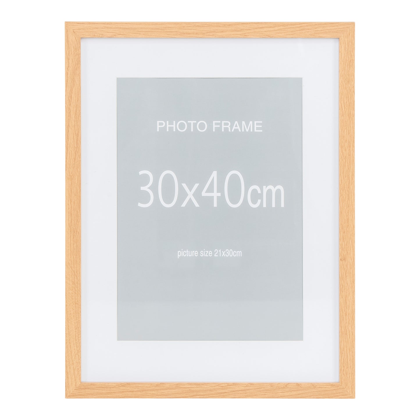 Marbella Ramme Display - Ramme Display, 7 Stk. Sort Og 8 Stk. Natur 30X40 Cm ⎮ 5713917016594 ⎮ 4981000