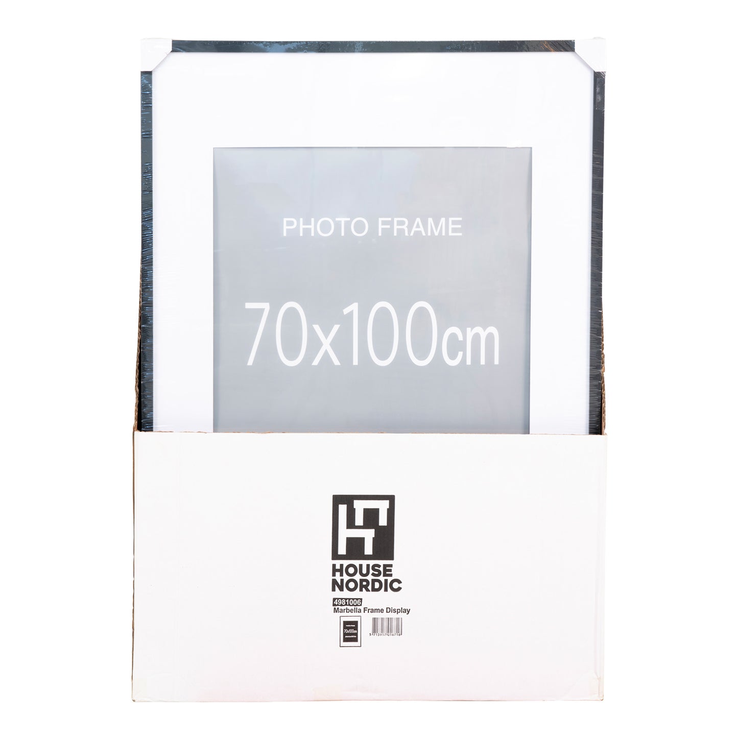 Marbella Ramme Display - Ramme Display, 7 Stk. Sort Og 8 Stk. Natur 70X100 Cm ⎮ 5713917016716 ⎮ 4981006
