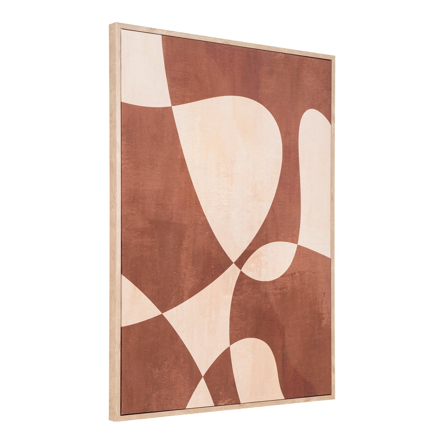 Cape Town Lærredsprint - Lærredsprint, Canvas, Brun/Beige, No.1 50X70 Cm ⎮ 5713917028108 ⎮ 4981054