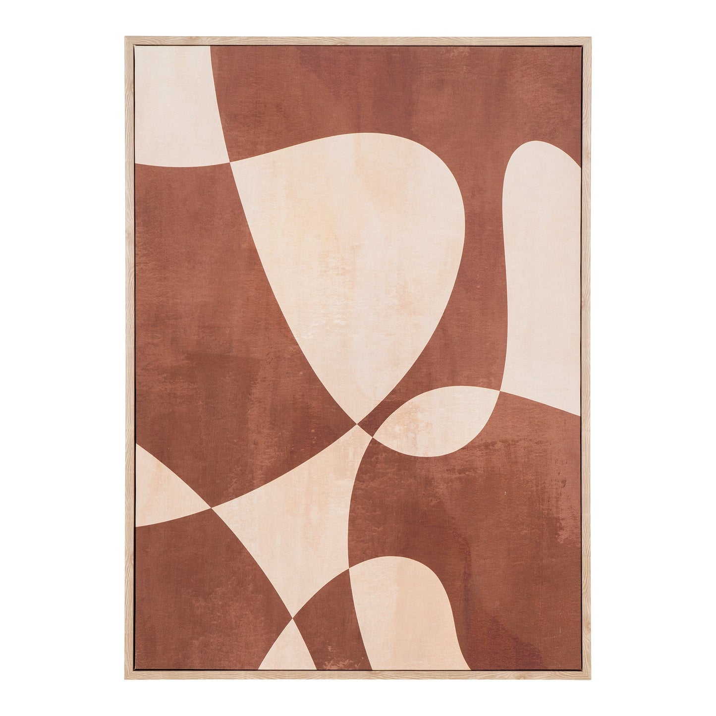 Cape Town Lærredsprint - Lærredsprint, Canvas, Brun/Beige, No.1 50X70 Cm ⎮ 5713917028108 ⎮ 4981054