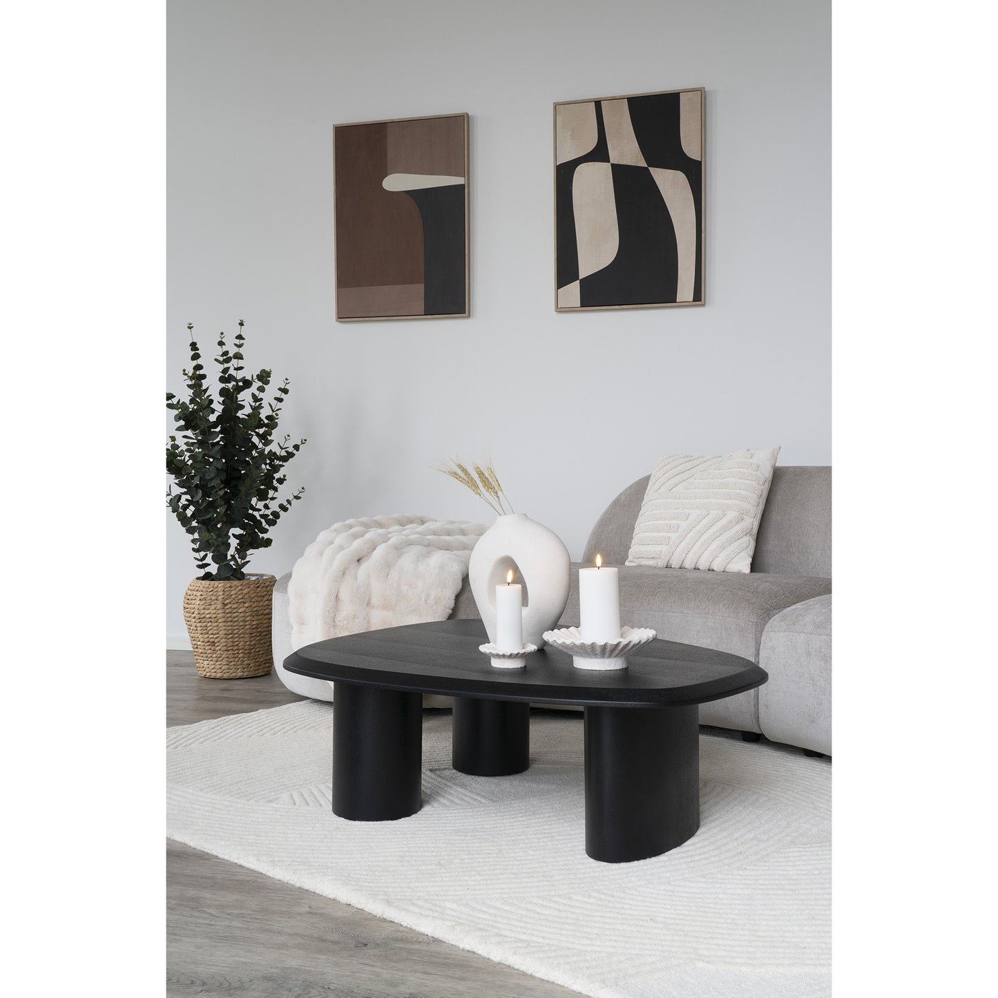 Cape Town Lærredsprint - Lærredsprint, Canvas, Brun/Beige, No.3 50X70 Cm ⎮ 5713917028122 ⎮ 4981056