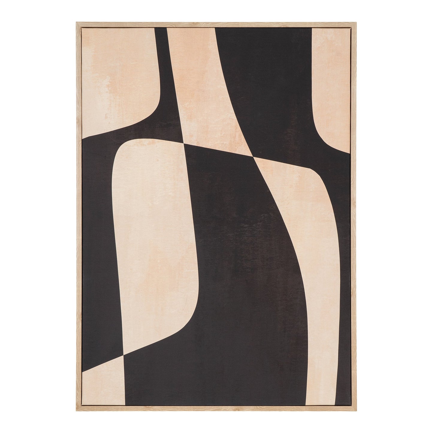 Cape Town Lærredsprint - Lærredsprint, Canvas, Brun/Beige, No.3 50X70 Cm ⎮ 5713917028122 ⎮ 4981056