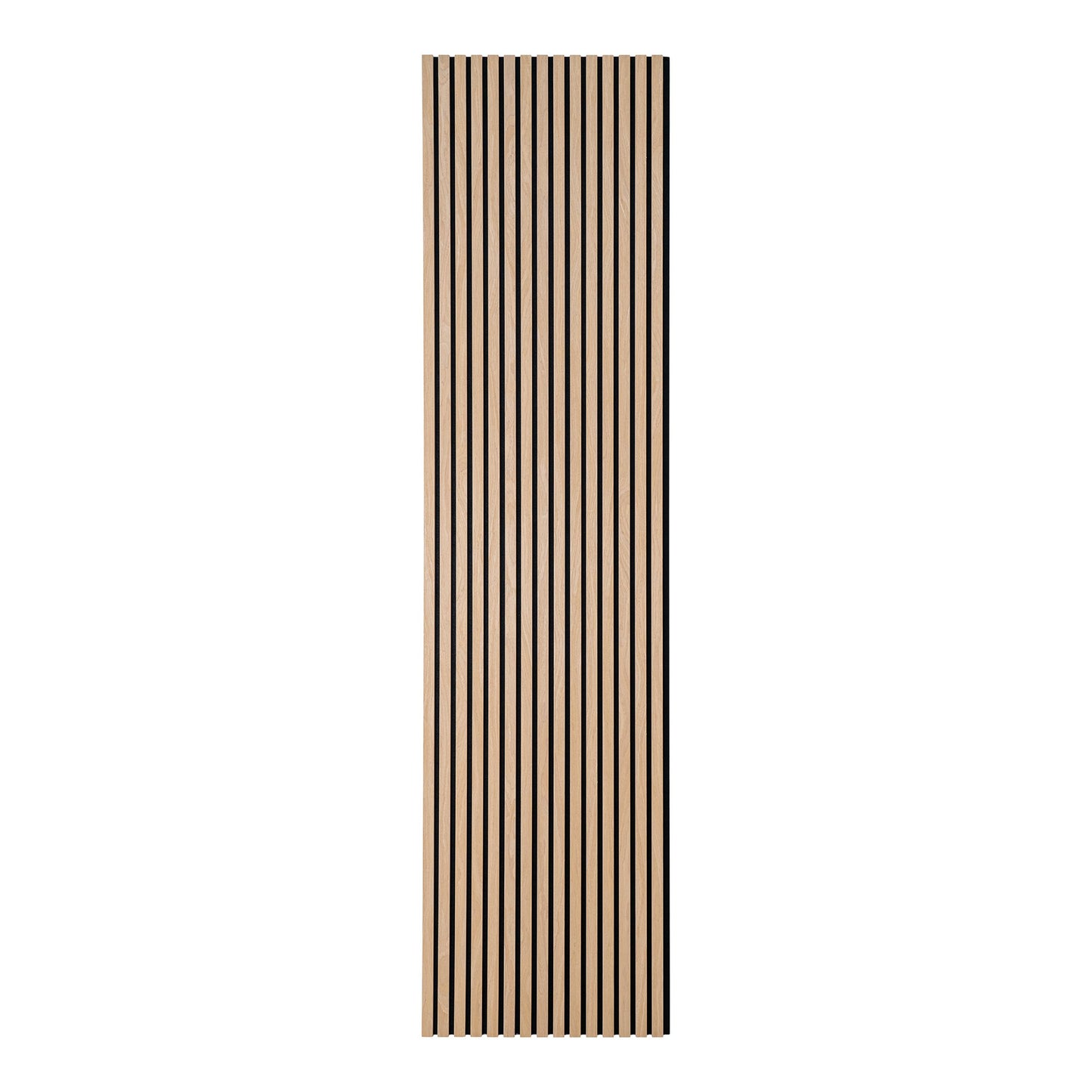 Akustikpanel - Akustikpanel, Træfiner, Natur, Egetræslook 2400X600X22 Mm ⎮ Sæt af 2 stk. ⎮ 5713917027859 ⎮ 5550010