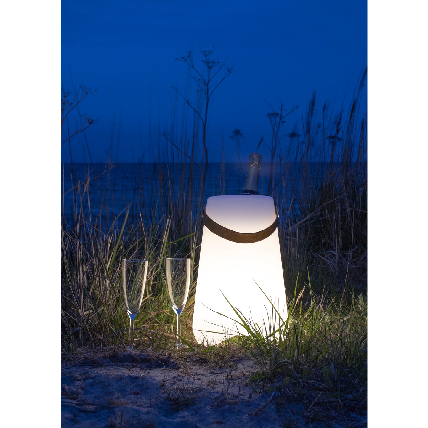 Bristol Led Vinkøler - Vinkøler Med Strop, Genopladelig, Hvid ⎮ 5713917022830 ⎮ 6405110