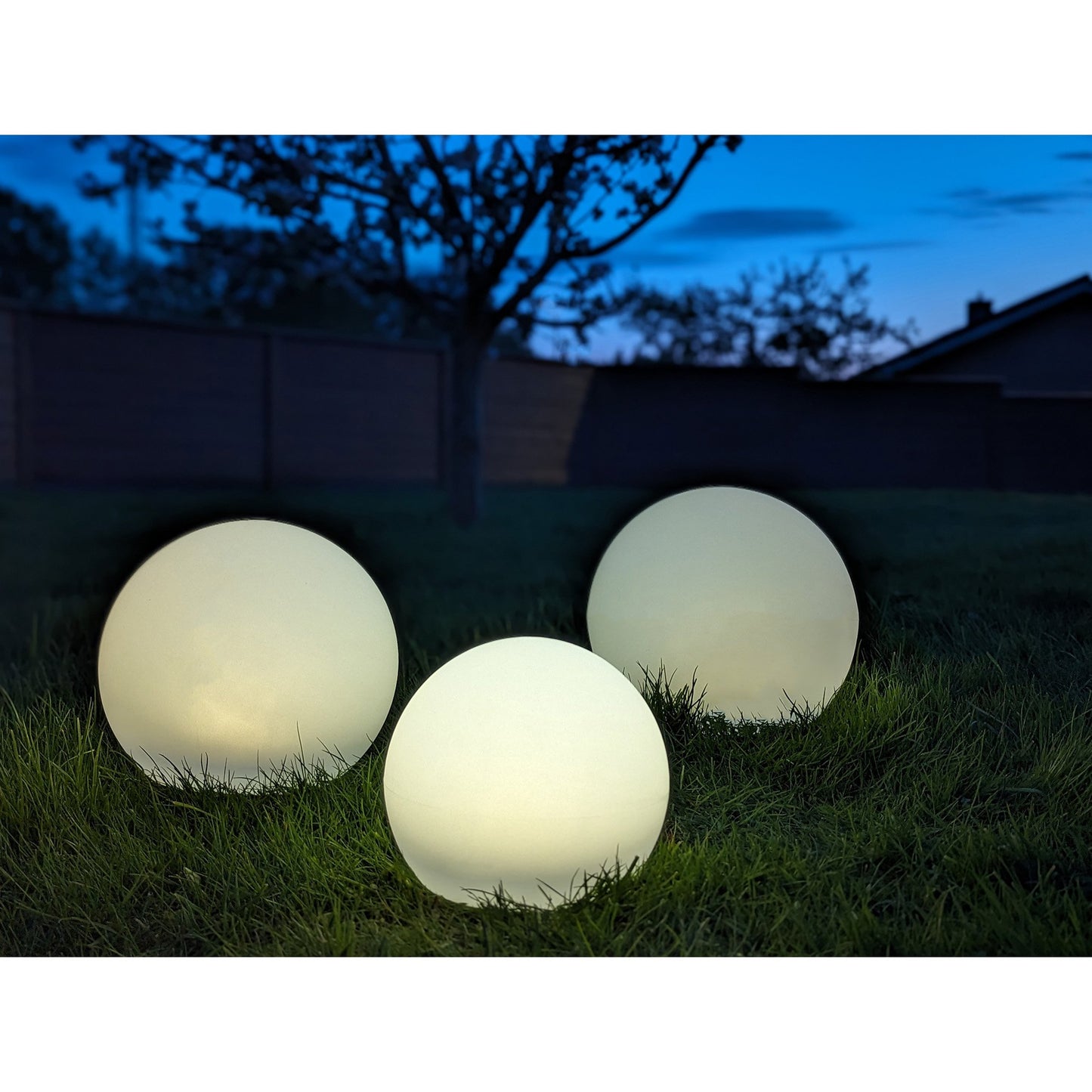 Lifton Led Lampe - Lampe, Hvid, Integreret Solceller, Sæt Af 3 ⎮ 5713917027194 ⎮ 6405160