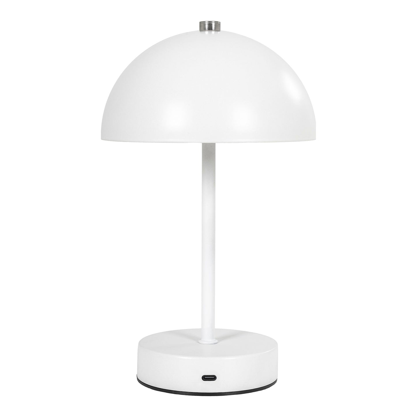 Holt Led Bordlampe - Bordlampe, Genopladelig, Hvid/Stål ⎮ 5713917031337 ⎮ 6405201