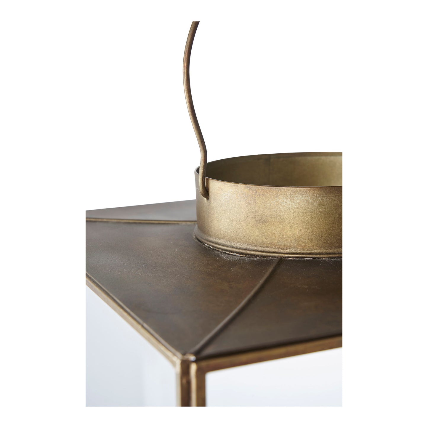 Mohali Lanterne - Lanterne, Metal/Glas, Antik Messing Look ⎮ 5713917033508 ⎮ 6407528