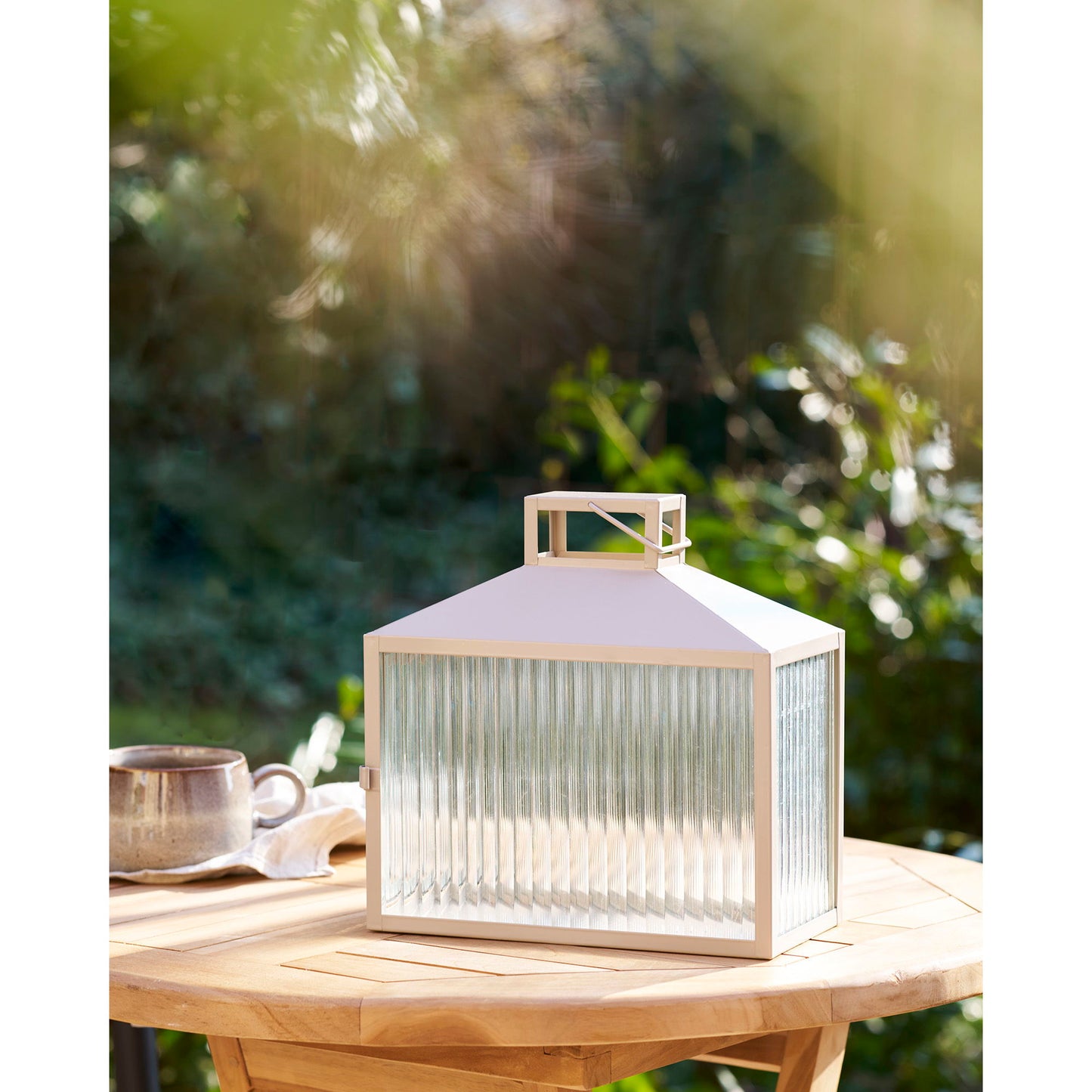Lucca Lanterne - Lanterne, Metal/Glas, Beige/Grå ⎮ 5713917034567 ⎮ 6407530