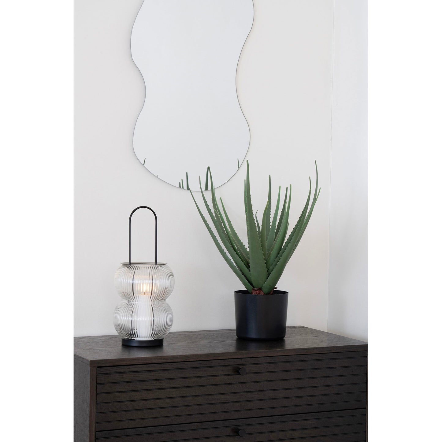 Lucena Lanterne - Lanterne, Metal/Glas, Sort ⎮ 5713917034673 ⎮ 6407532