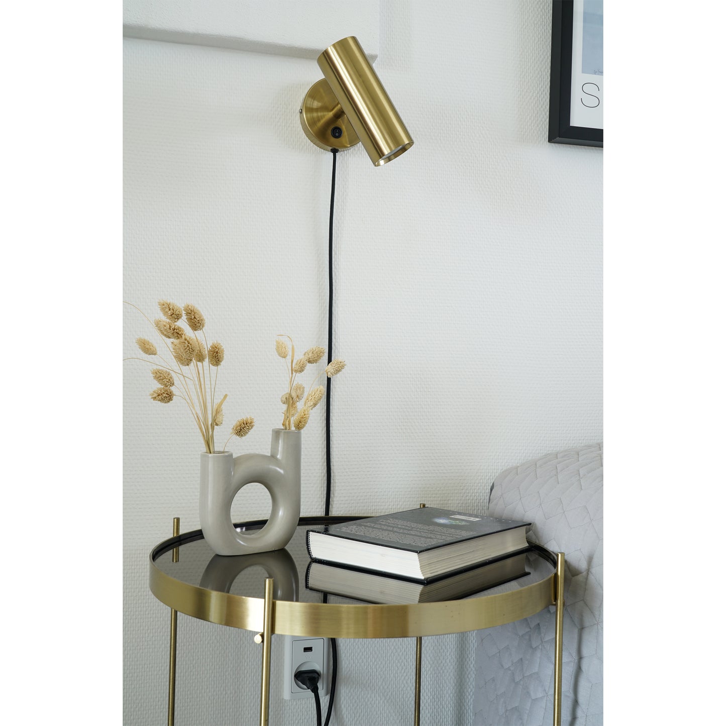 Paris Væglampe - Lampe, Messing ⎮ 5713917016945 ⎮ 6409106