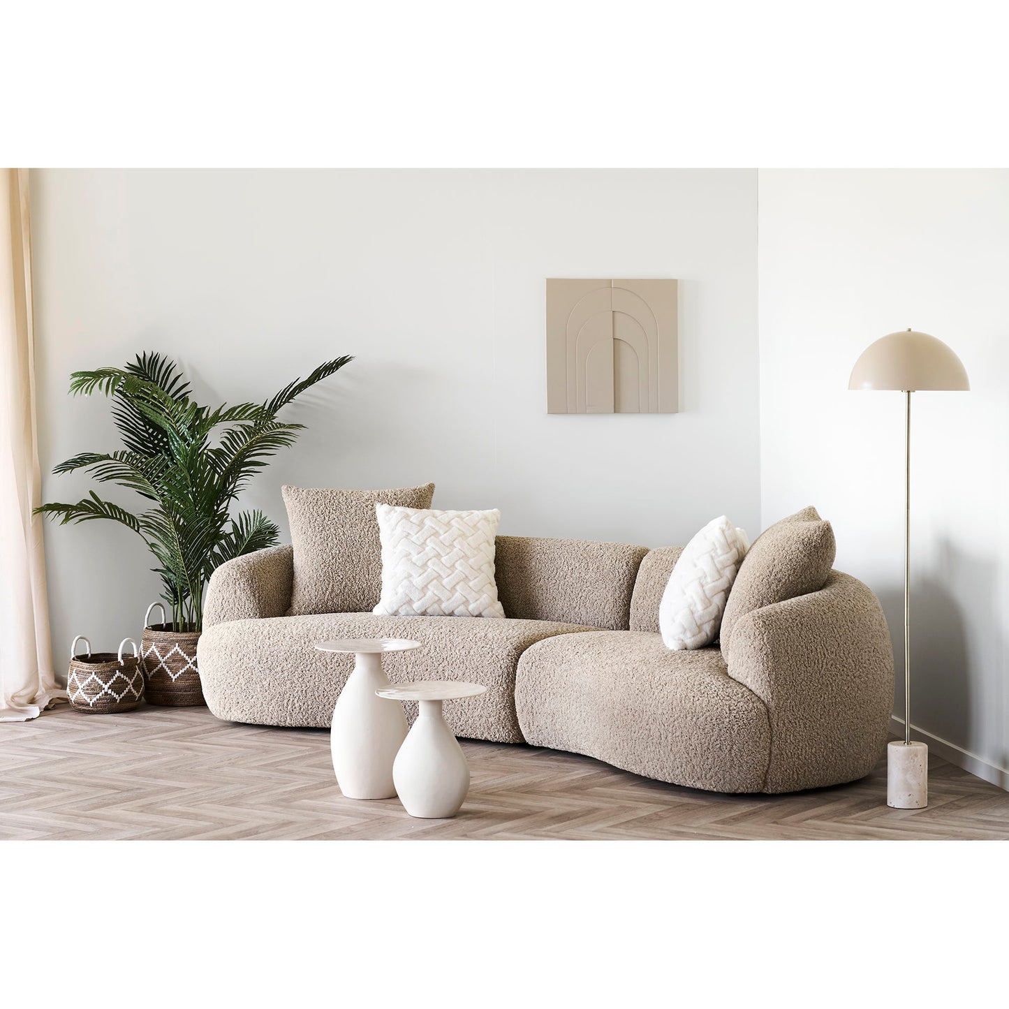 Sheffield Gulvlampe - Lampe, Marmor/Metal ⎮ 5713917037780 ⎮ 6550001