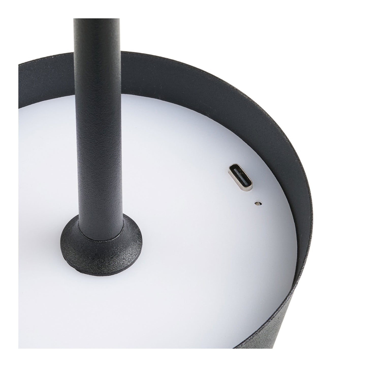 Bradford Bordlampe - Bordlampe, Metal, Genopladelig, Sort ⎮ 5713917037865 ⎮ 6700001