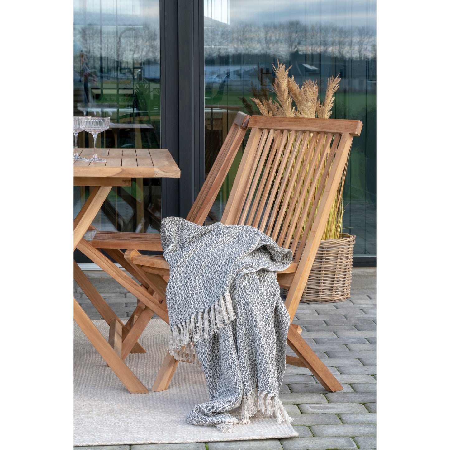 Toledo Spisebordstol - Spisebordstol, Teak, Natur ⎮ Sæt af 2 stk. ⎮ 5713917007301 ⎮ 7001130
