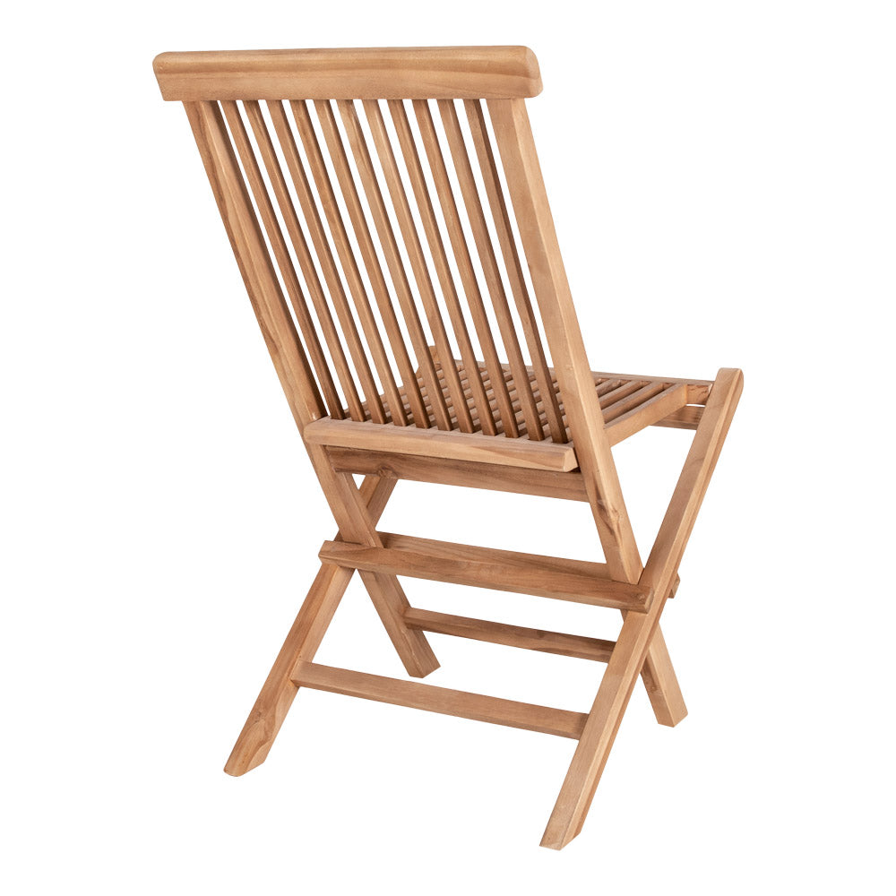 Toledo Spisebordstol - Spisebordstol, Teak, Natur ⎮ Sæt af 2 stk. ⎮ 5713917007301 ⎮ 7001130