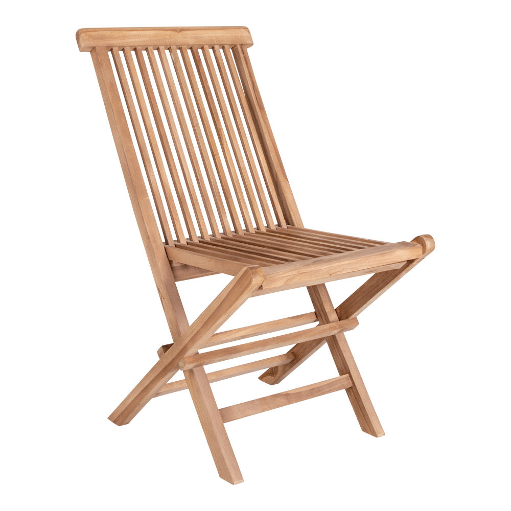 Toledo Spisebordstol - Spisebordstol, Teak, Natur ⎮ Sæt af 2 stk. ⎮ 5713917007301 ⎮ 7001130
