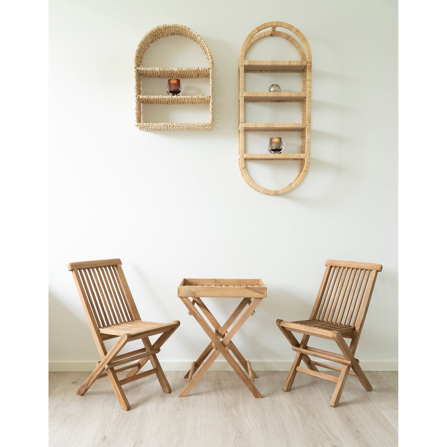Toledo Børne Spisebordstol - Børne Spisebordstol, Teak, Natur ⎮ Sæt af 2 stk. ⎮ 0727431032720 ⎮ 7001135