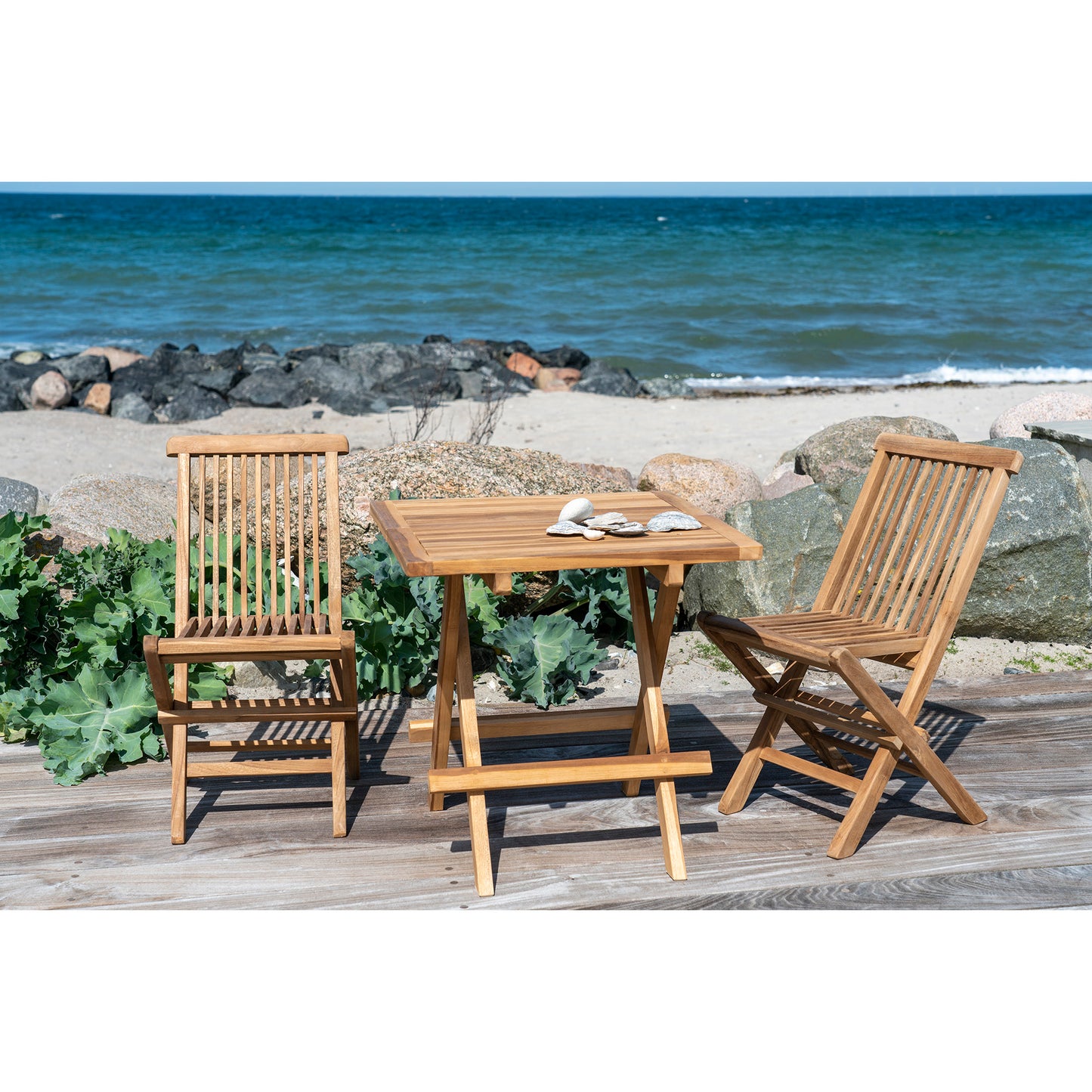 Toledo Børne Spisebordstol - Børne Spisebordstol, Teak, Natur ⎮ Sæt af 2 stk. ⎮ 0727431032720 ⎮ 7001135