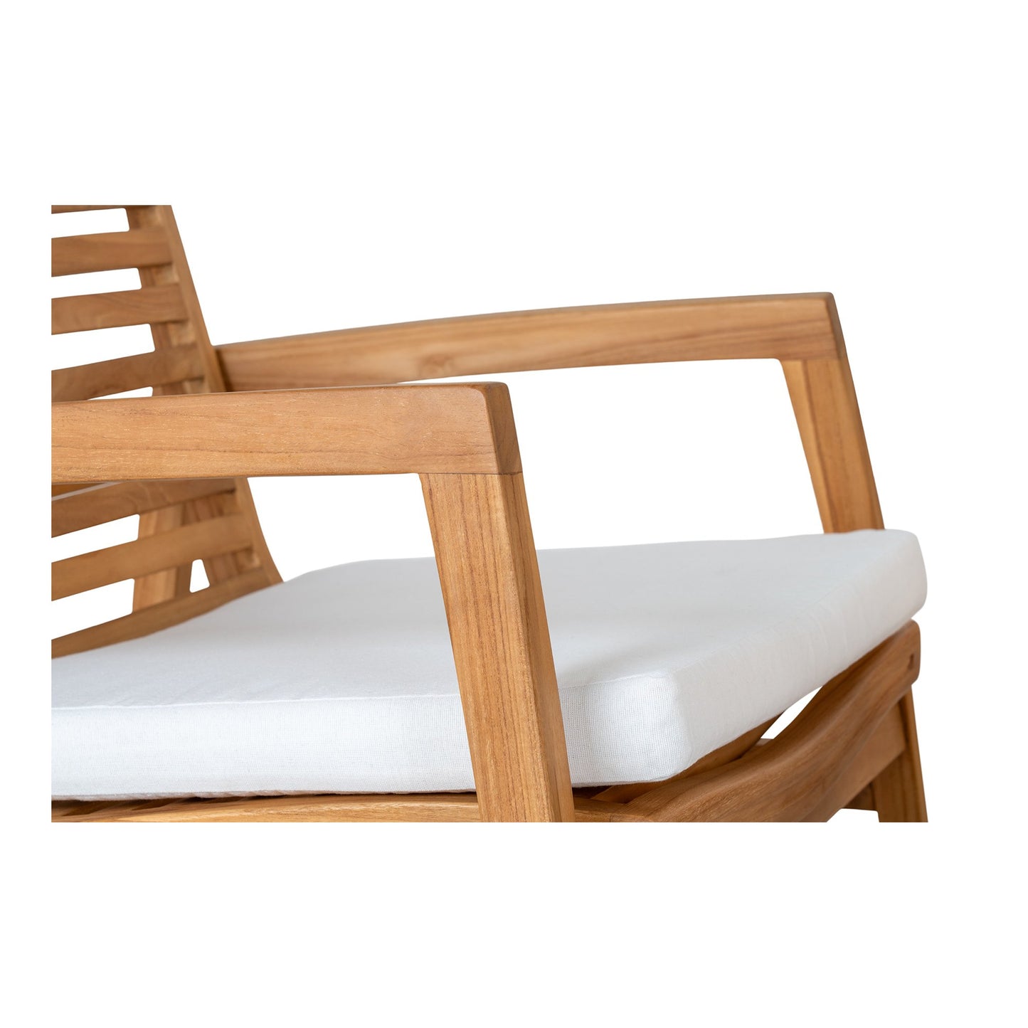 Santander Loungesæt - Loungesæt, Teak, Natur, Inkl. Hynder ⎮ 5713917027361 ⎮ 7001143