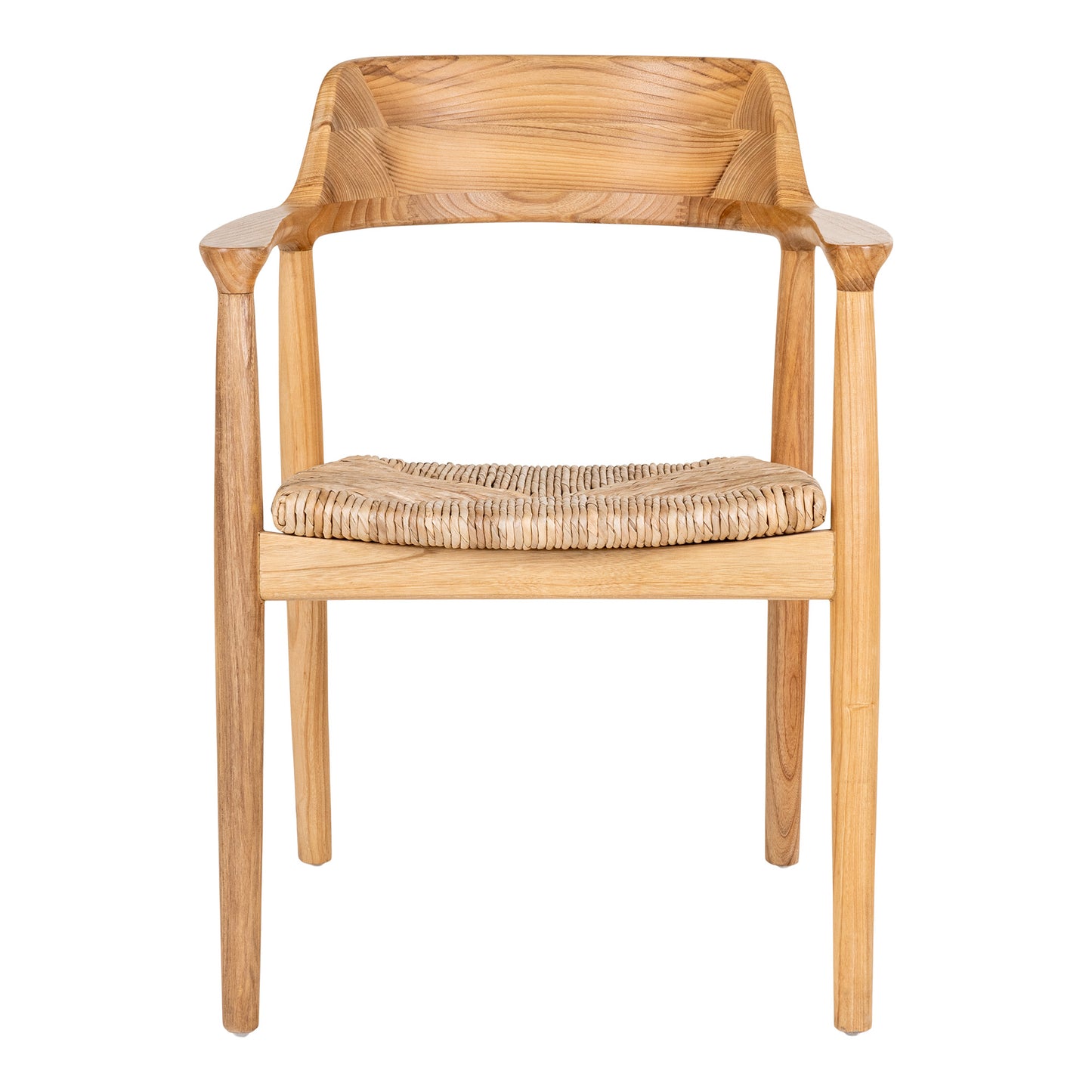 Getafe Spisebordsstol - Spisebordsstol, Sungkai Træ, Natur, 58X56X78 Cm ⎮ Sæt af 2 stk. ⎮ 5713917024896 ⎮ 7001147