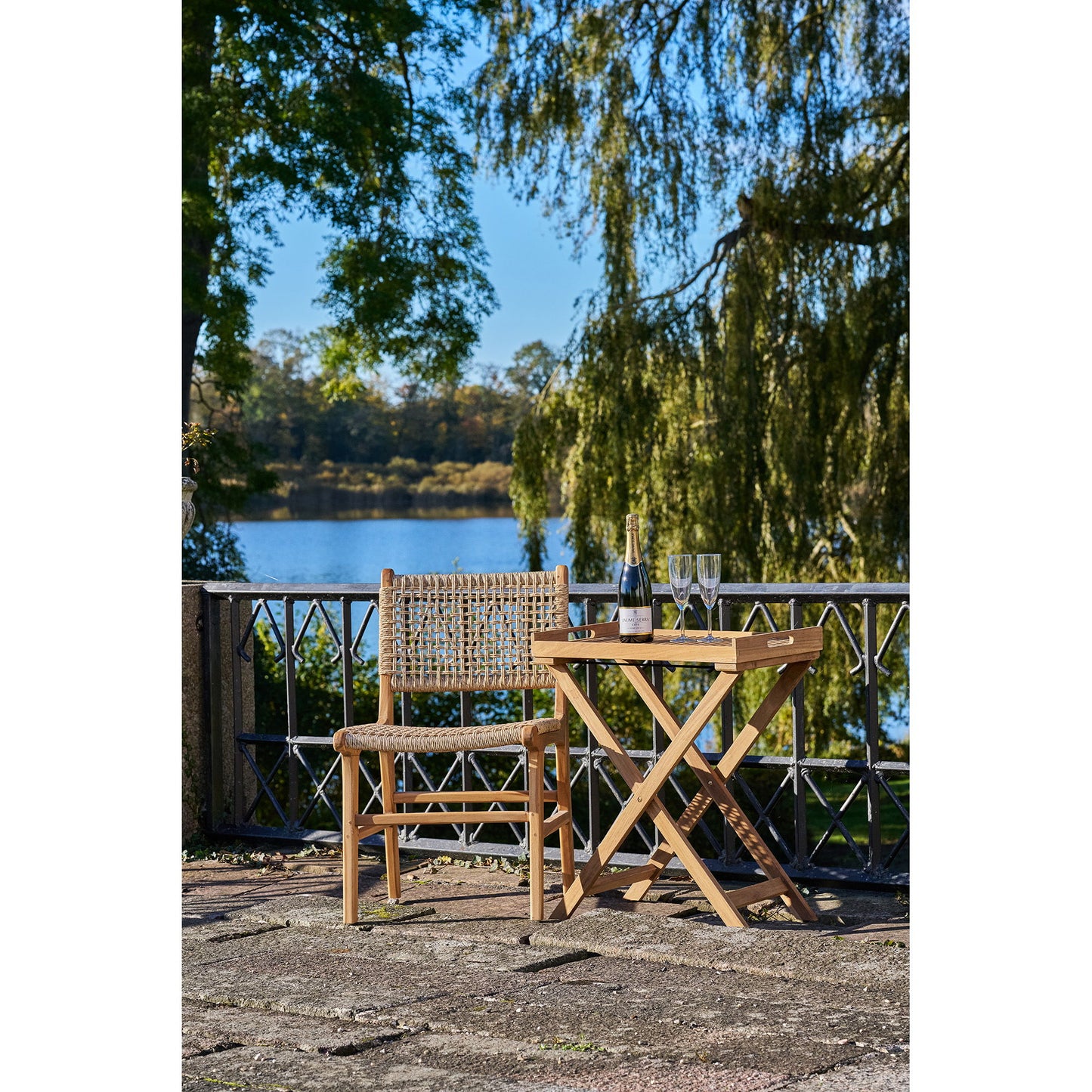 Derby Spisebordsstol - Spisebordsstol, Teak, Natur ⎮ Sæt af 2 stk. ⎮ 5713917033171 ⎮ 7001165