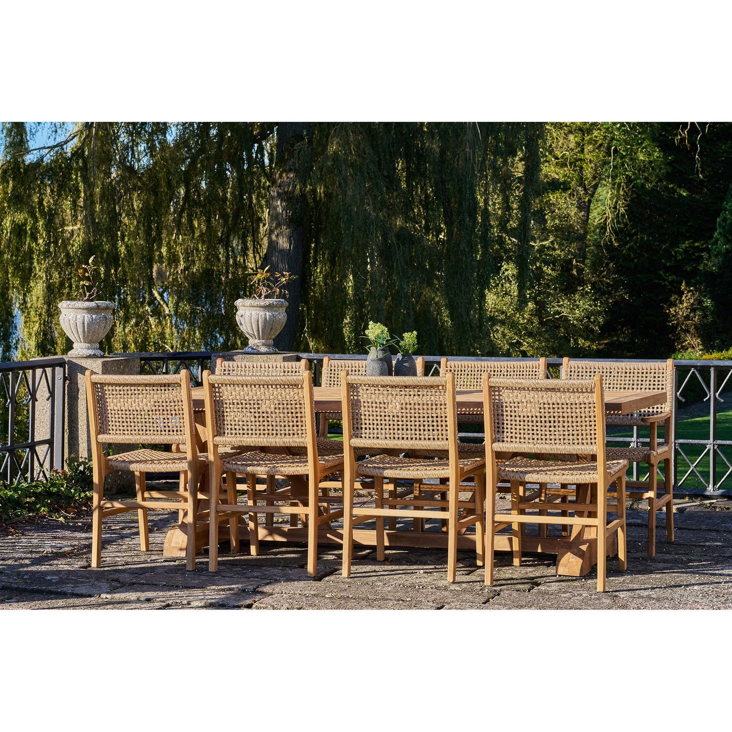 Derby Spisebordsstol - Spisebordsstol, Teak, Natur ⎮ Sæt af 2 stk. ⎮ 5713917033171 ⎮ 7001165
