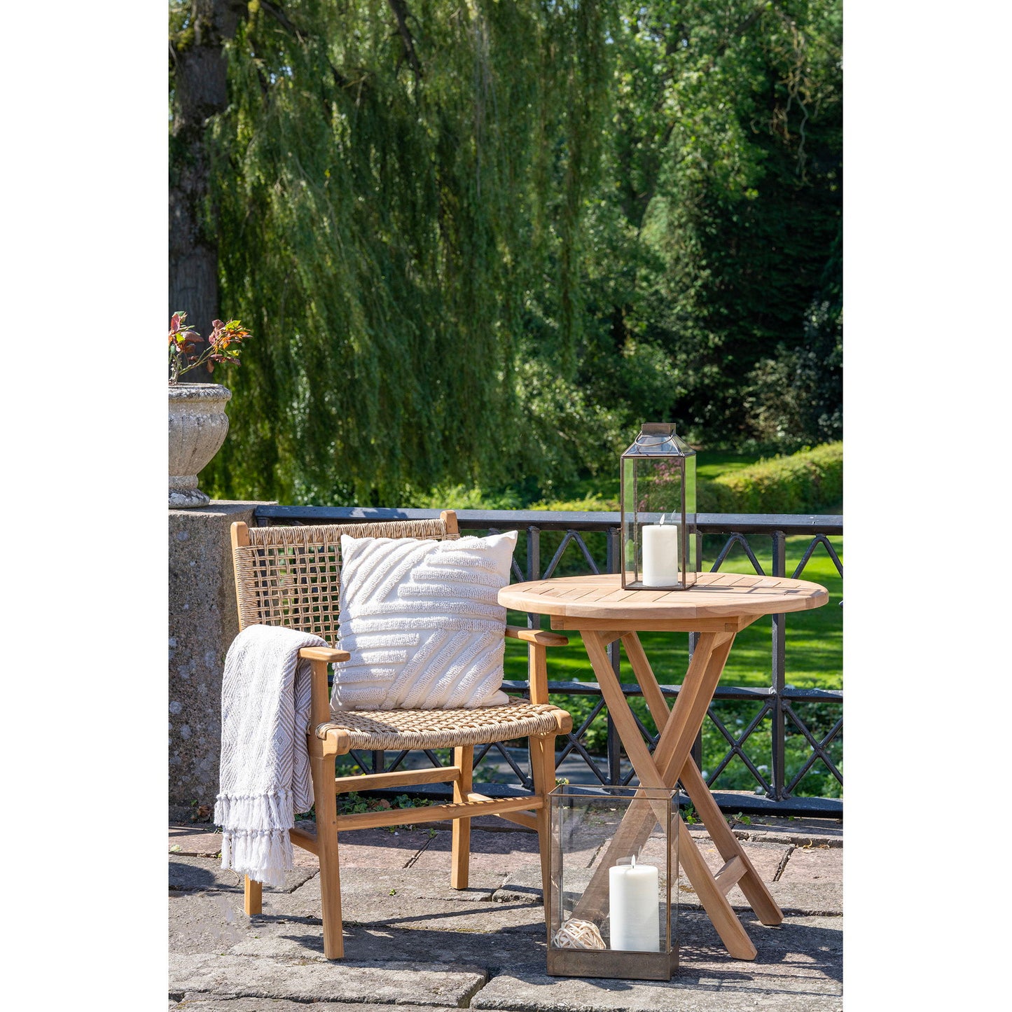 Derby Spisebordsstol Med Armlæn - Spisebordsstol Med Armlæn, Teak, Natur ⎮ 5713917033188 ⎮ 7001166