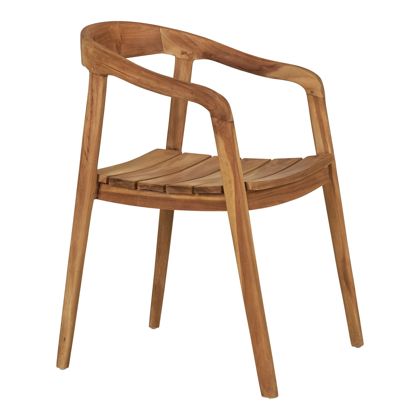 Otero Spisebordsstol - Spisebordsstol, Teak, Natur ⎮ Sæt af 2 stk. ⎮ 5713917033201 ⎮ 7001170
