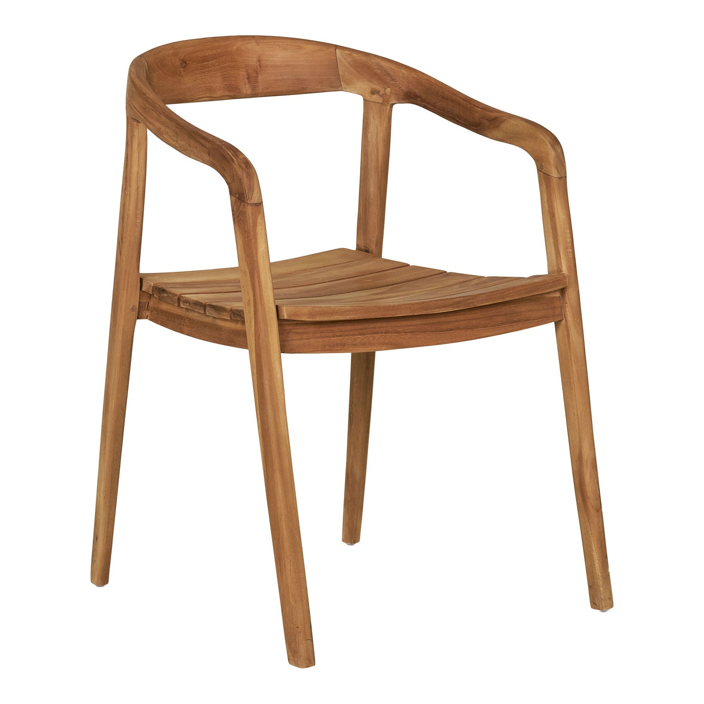 Otero Spisebordsstol - Spisebordsstol, Teak, Natur ⎮ Sæt af 2 stk. ⎮ 5713917033201 ⎮ 7001170