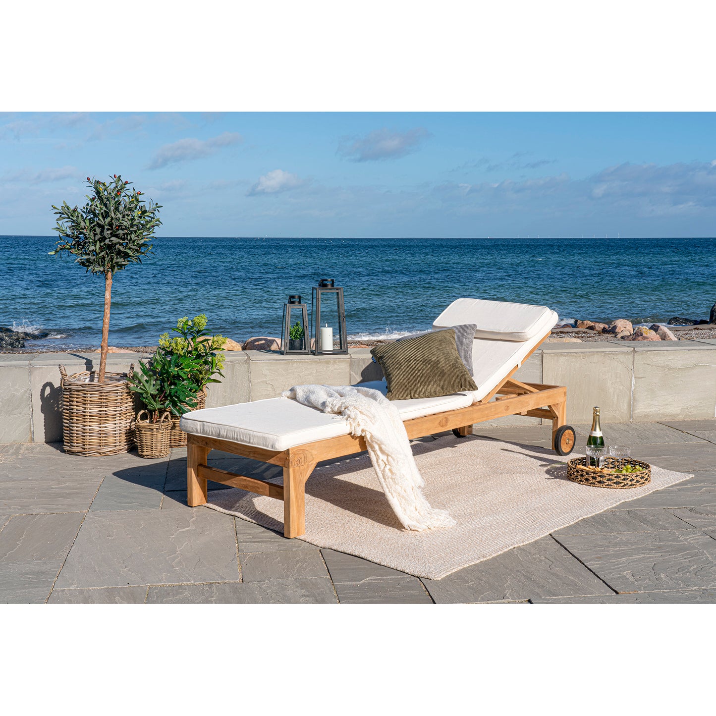 Andorra Solvogn - Solvogn, Teak, Natur ⎮ 5713917015313 ⎮ 7301020