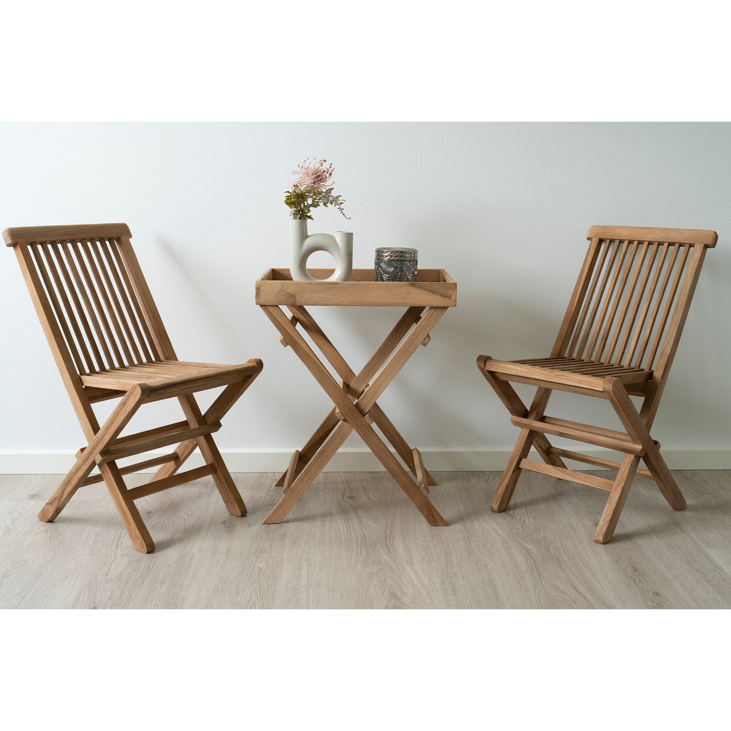 Ronda Bakkebord - Bakkebord, Teak, Natur, 29X39X49,5 Cm ⎮ 5713917019137 ⎮ 7501005