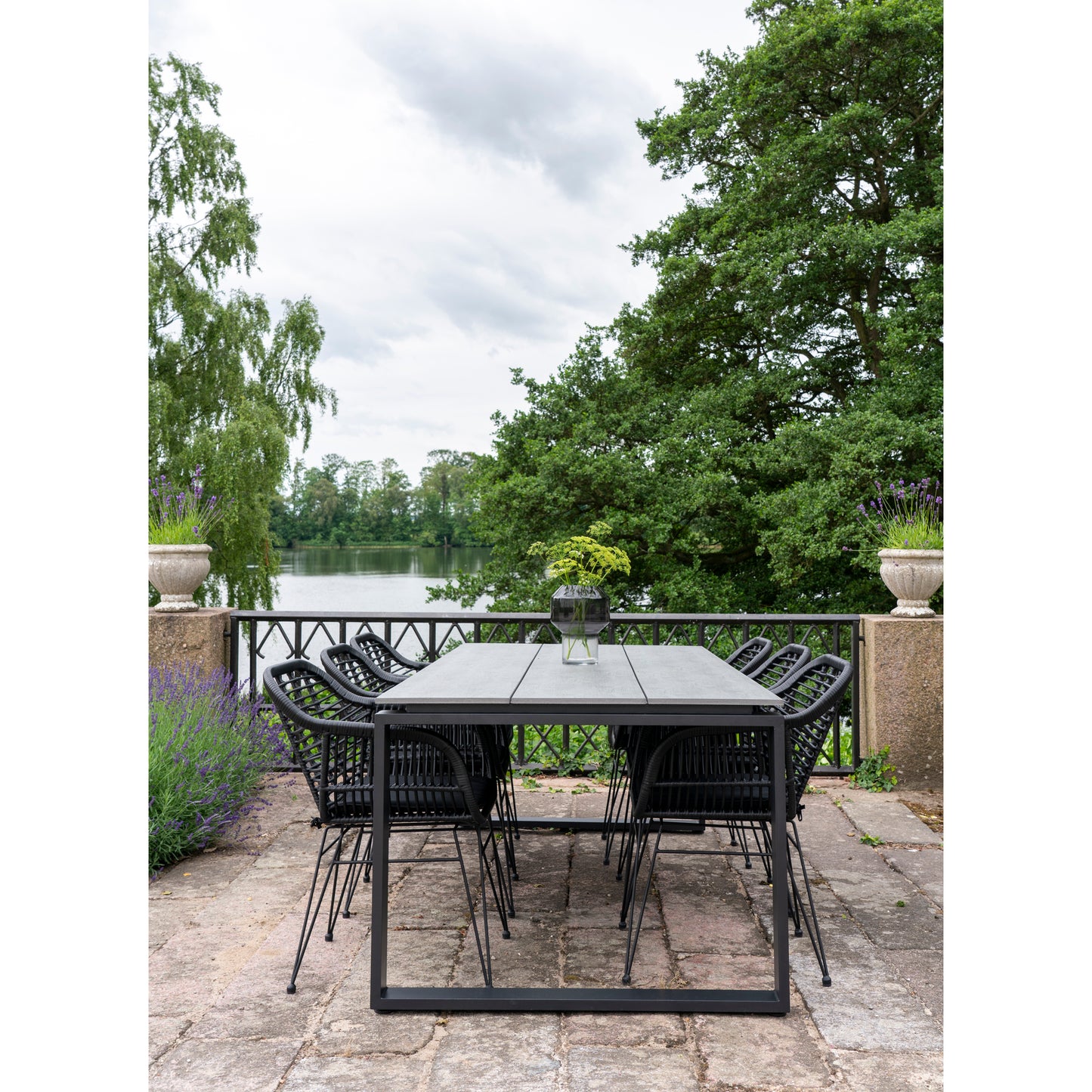 Denver Spisebord - Spisebord Med Bordplade I Grå Nonwood Og Sorte Ben 210X100X75 Cm ⎮ 5713917003884 ⎮ 7501022