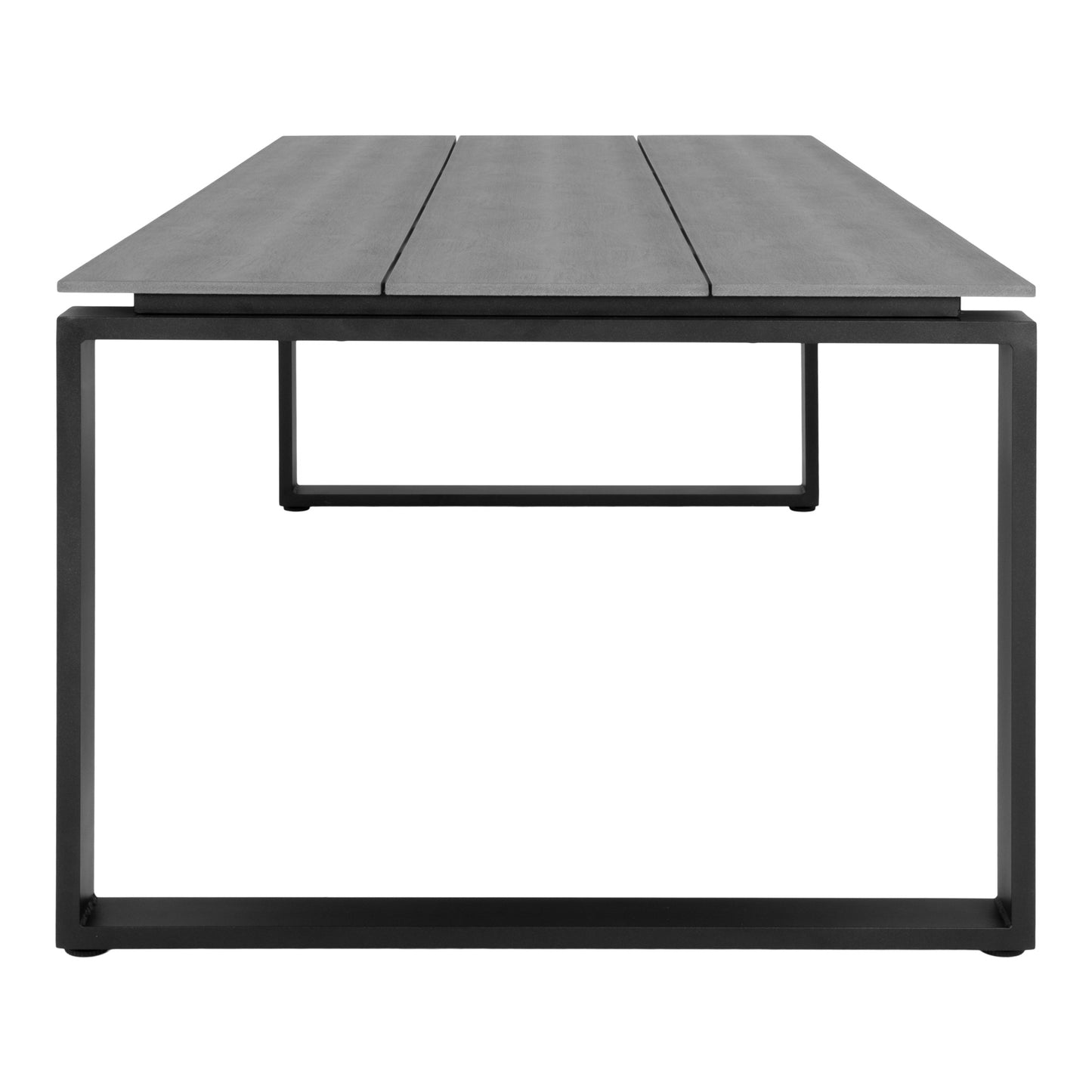 Denver Spisebord - Spisebord Med Bordplade I Grå Nonwood Og Sorte Ben 210X100X75 Cm ⎮ 5713917003884 ⎮ 7501022