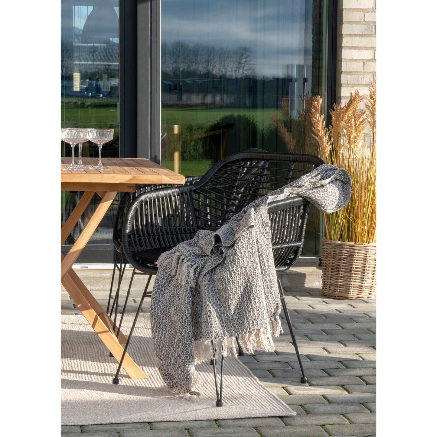 Oviedo Spisebord - Spisebord, Teak, Natur 120X80X75 Cm ⎮ 5713917007714 ⎮ 7501060