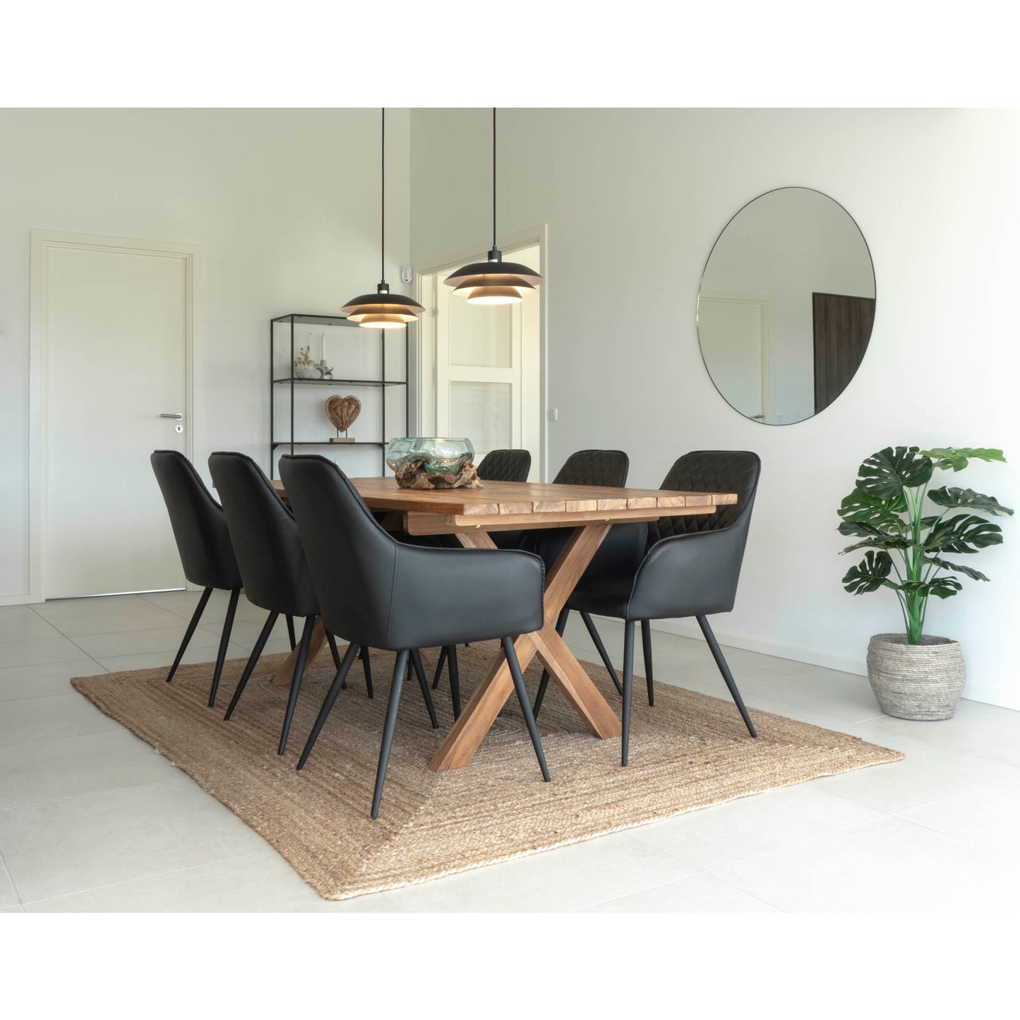 Murcia Spisebord - Spisebord, Teak, Natur 200X90X75 Cm ⎮ 5713917009459 ⎮ 7501090