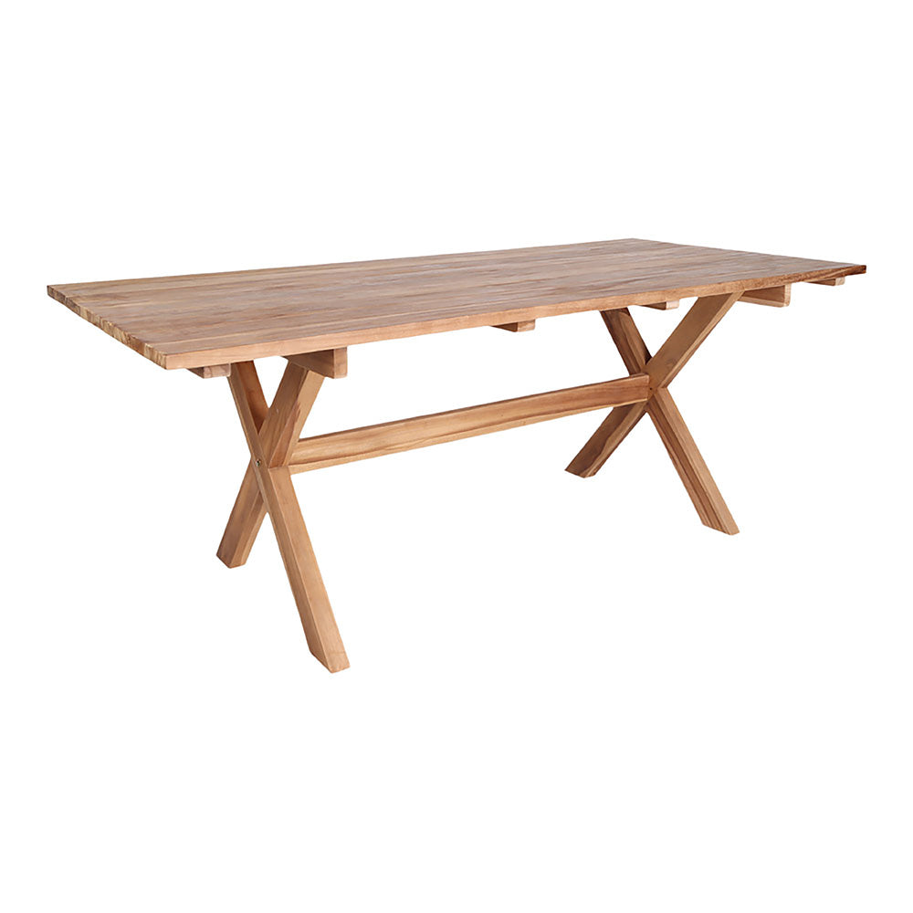 Murcia Spisebord - Spisebord, Teak, Natur 200X90X75 Cm ⎮ 5713917009459 ⎮ 7501090