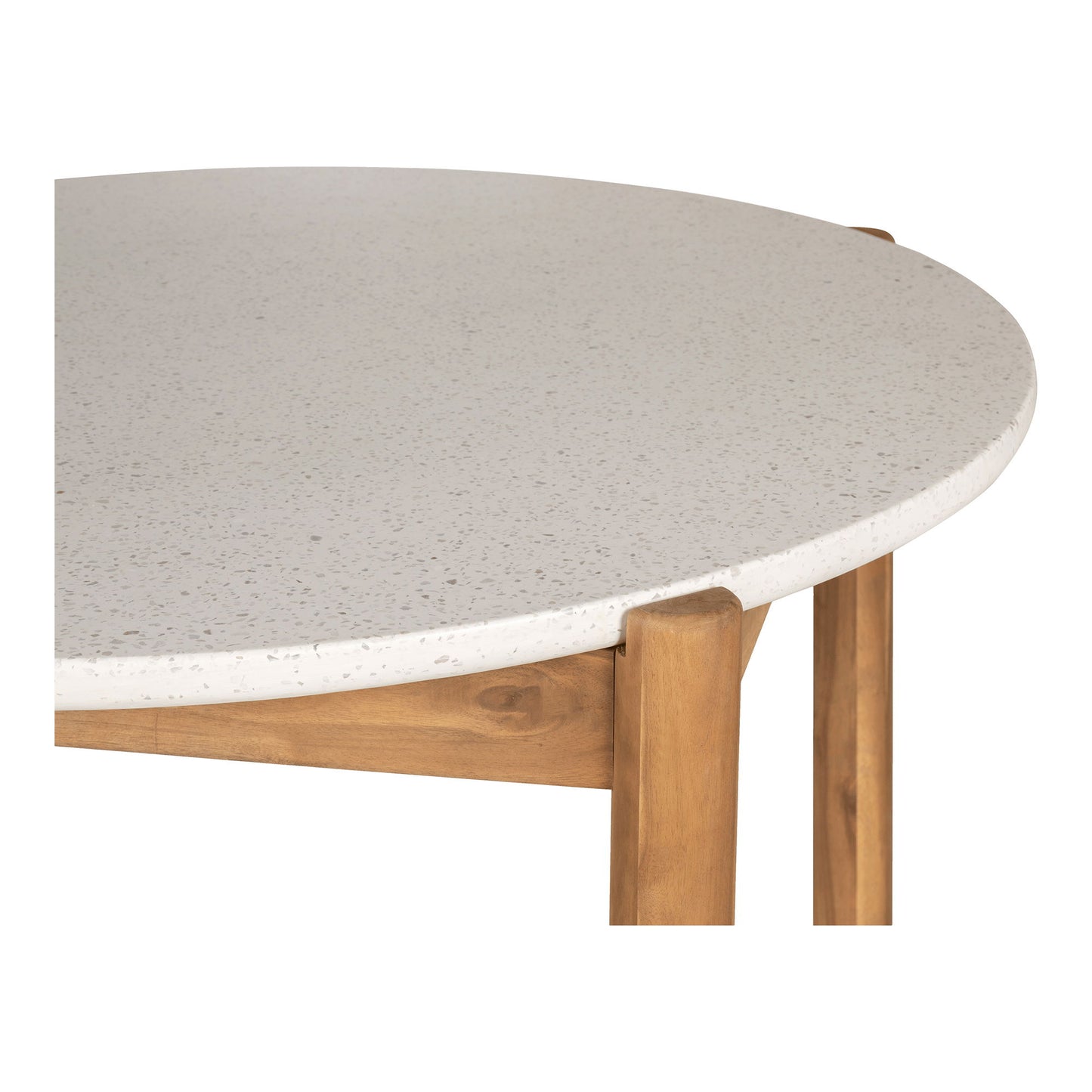 Terracina Spisebord - Spisebord, Akacie/Terrazzo, Natur, Ø120X76 Cm ⎮ 5713917035229 ⎮ 7501098